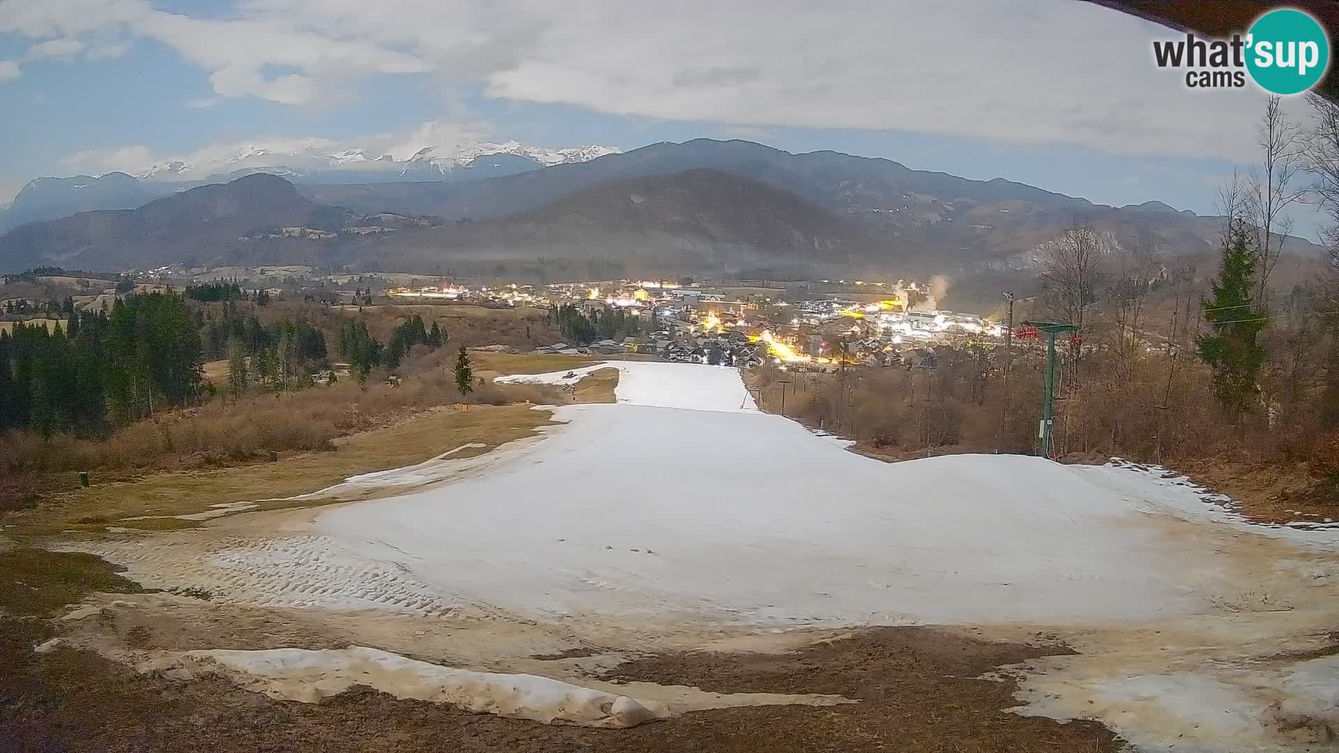 Webcam Bohinjska Bistrica – Live View from Kozji Hrbet Ski Station