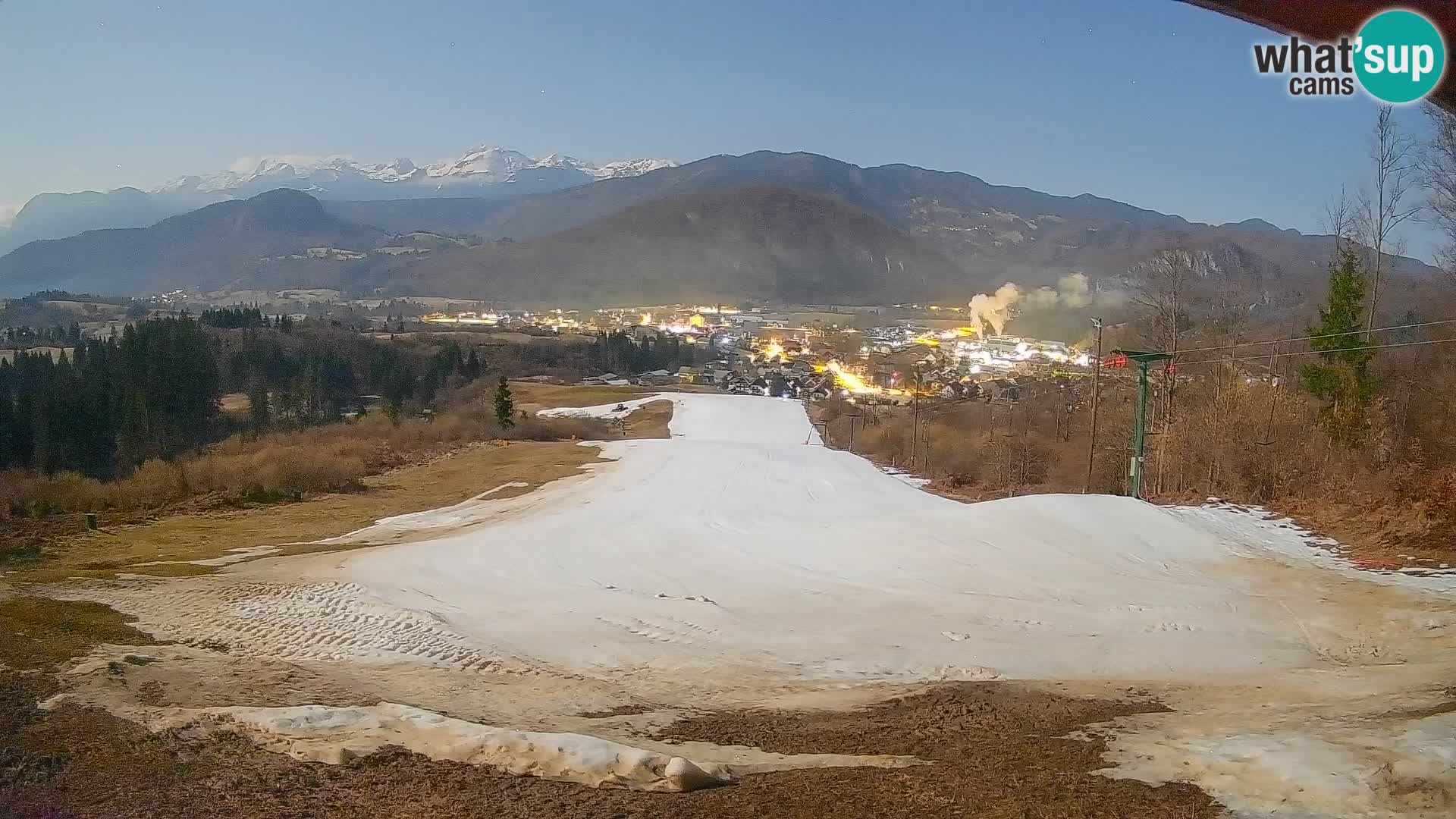 Webcam Bohinjska Bistrica – Vista live dalla stazione sciistica Kozji Hrbet