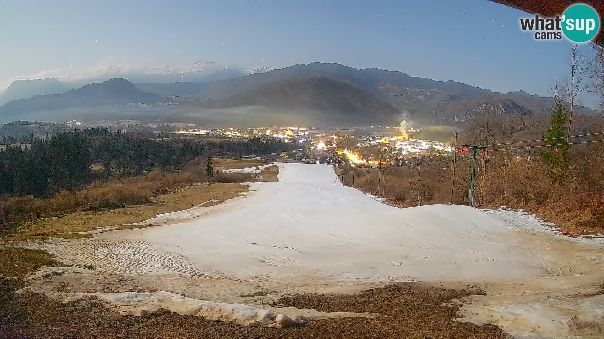 Webcam Bohinjska Bistrica – Live View from Kozji Hrbet Ski Station