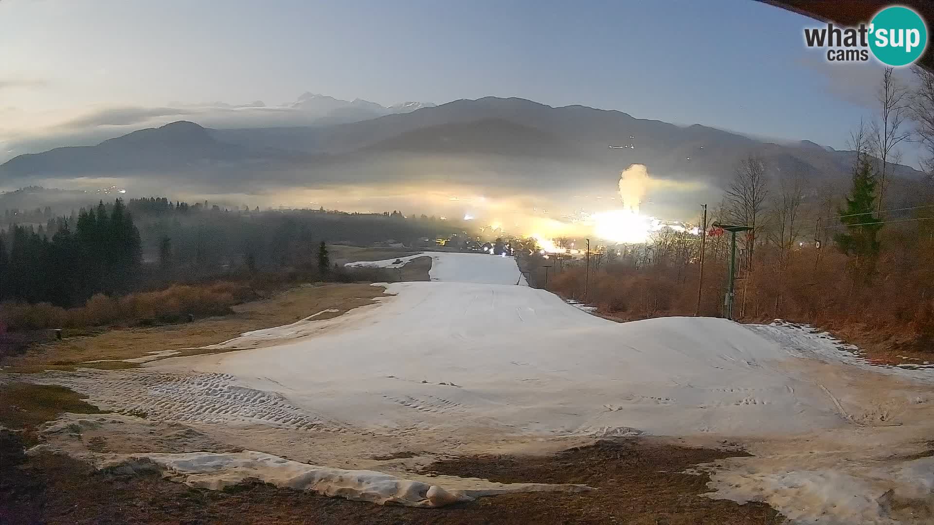 Webcam Bohinjska Bistrica – Vista live dalla stazione sciistica Kozji Hrbet