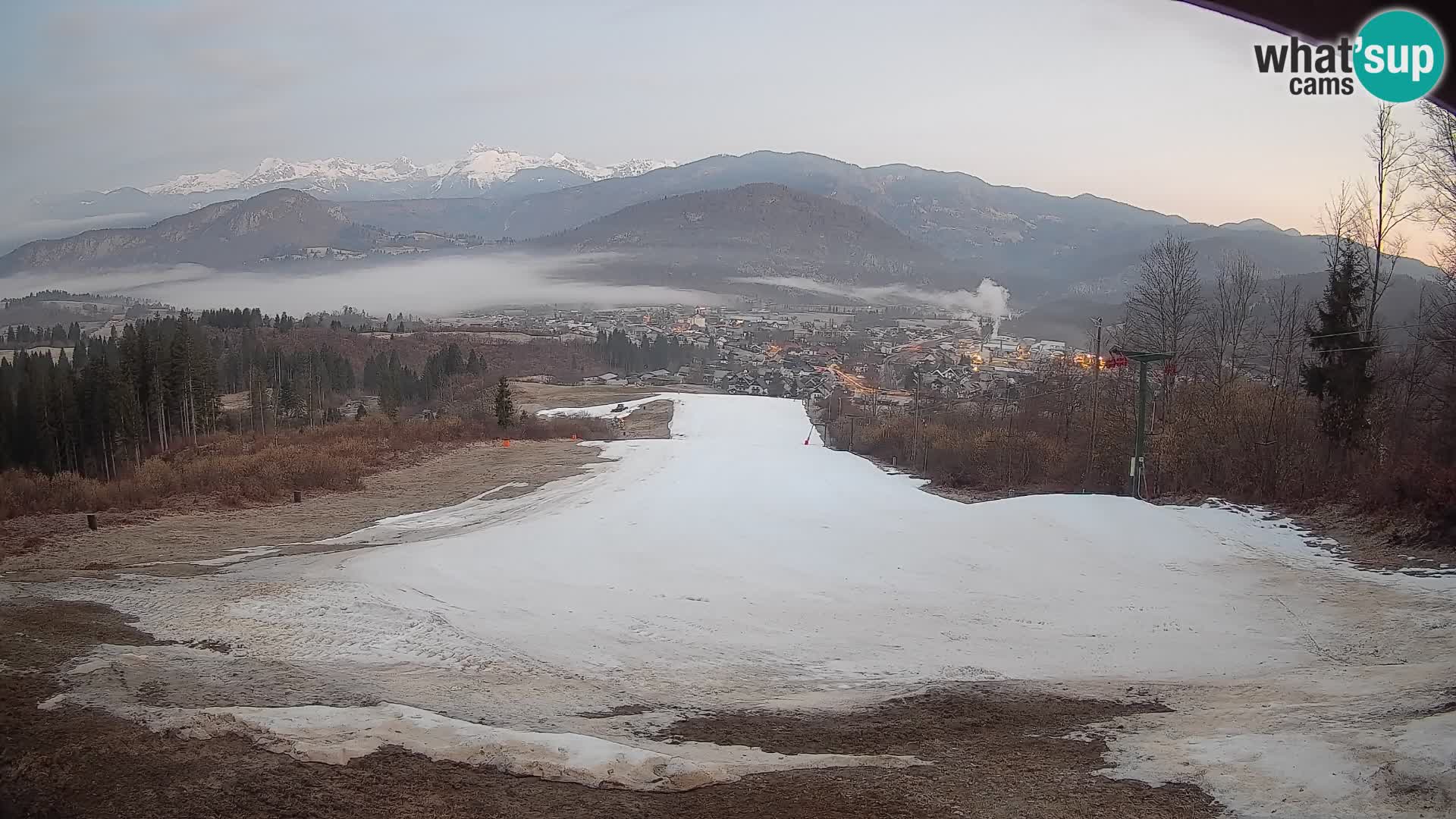 Livekamera Bohinjska Bistrica – Liveblick von der Skistation Kozji Hrbet