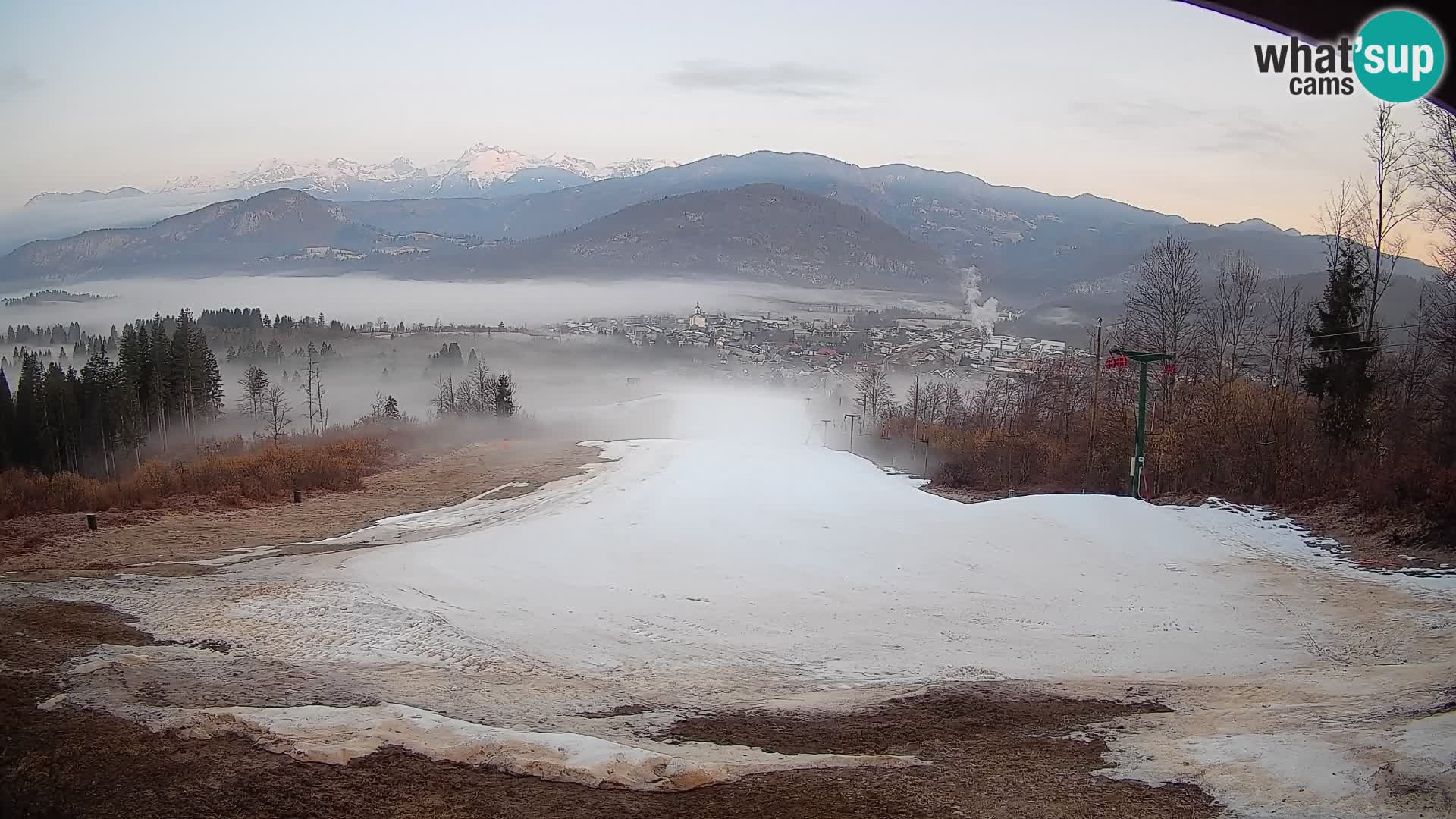 Livekamera Bohinjska Bistrica – Liveblick von der Skistation Kozji Hrbet