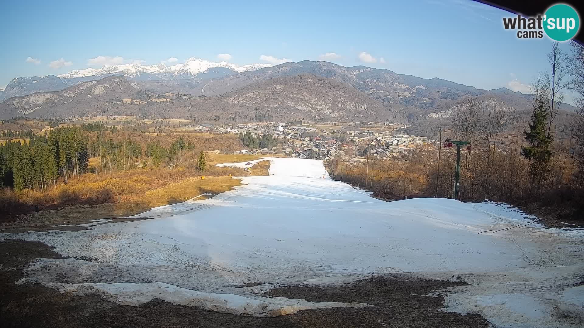 Webcam Bohinjska Bistrica – Live View from Kozji Hrbet Ski Station