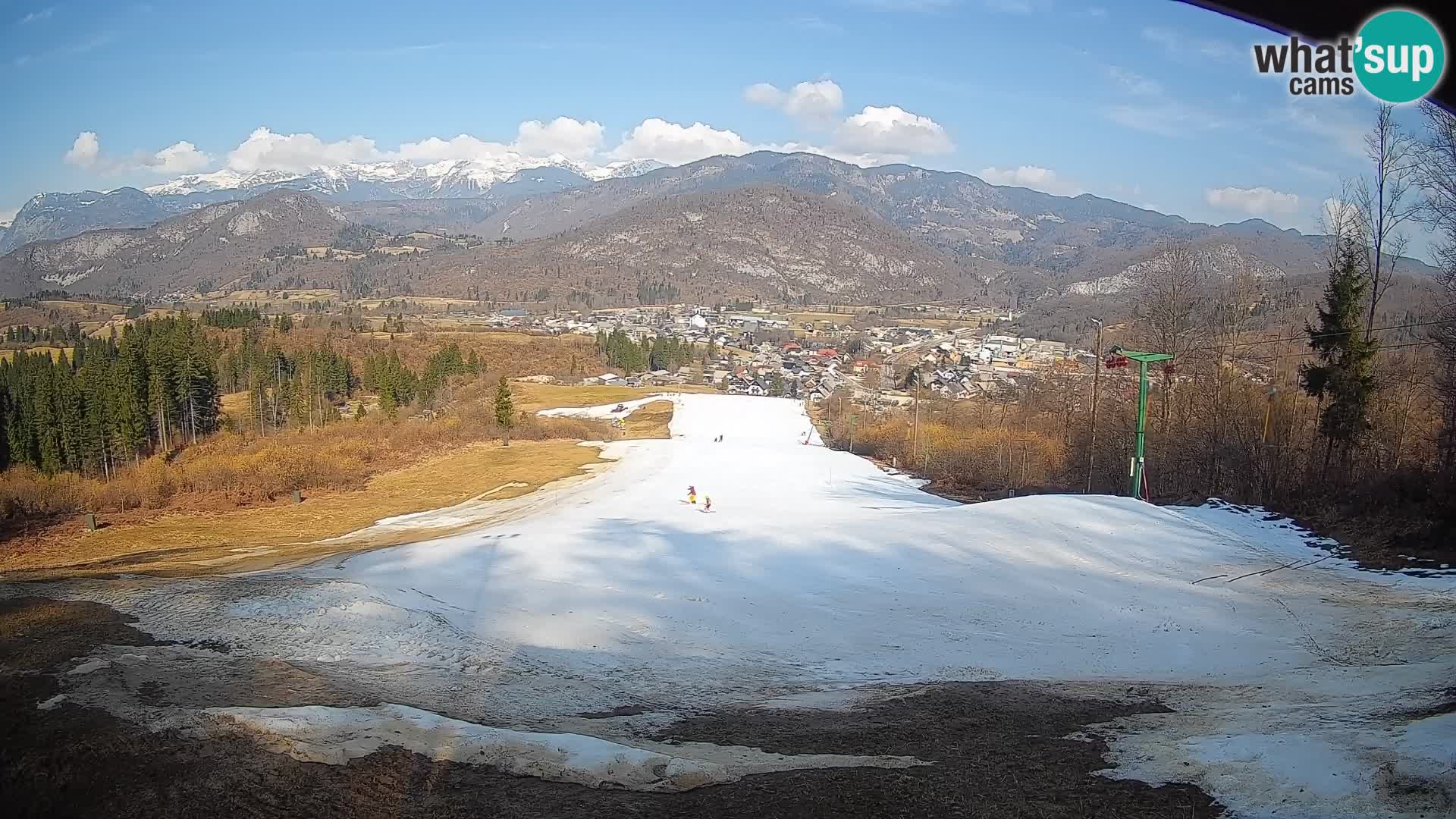 Webcam Bohinjska Bistrica – Live View from Kozji Hrbet Ski Station