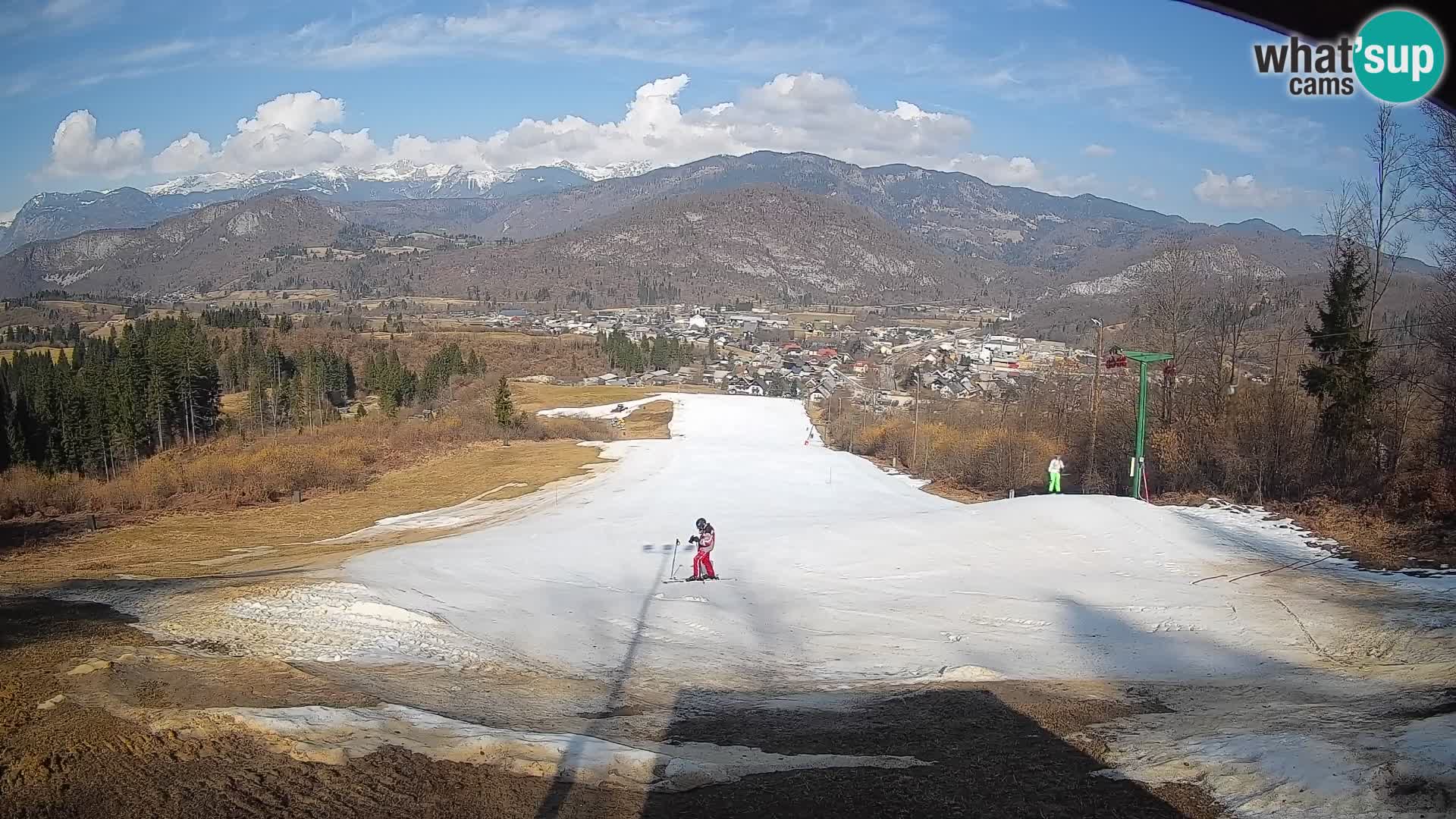 Cámara en vivo Bohinjska Bistrica – Vista en directo desde la estación de esquí Kozji Hrbet
