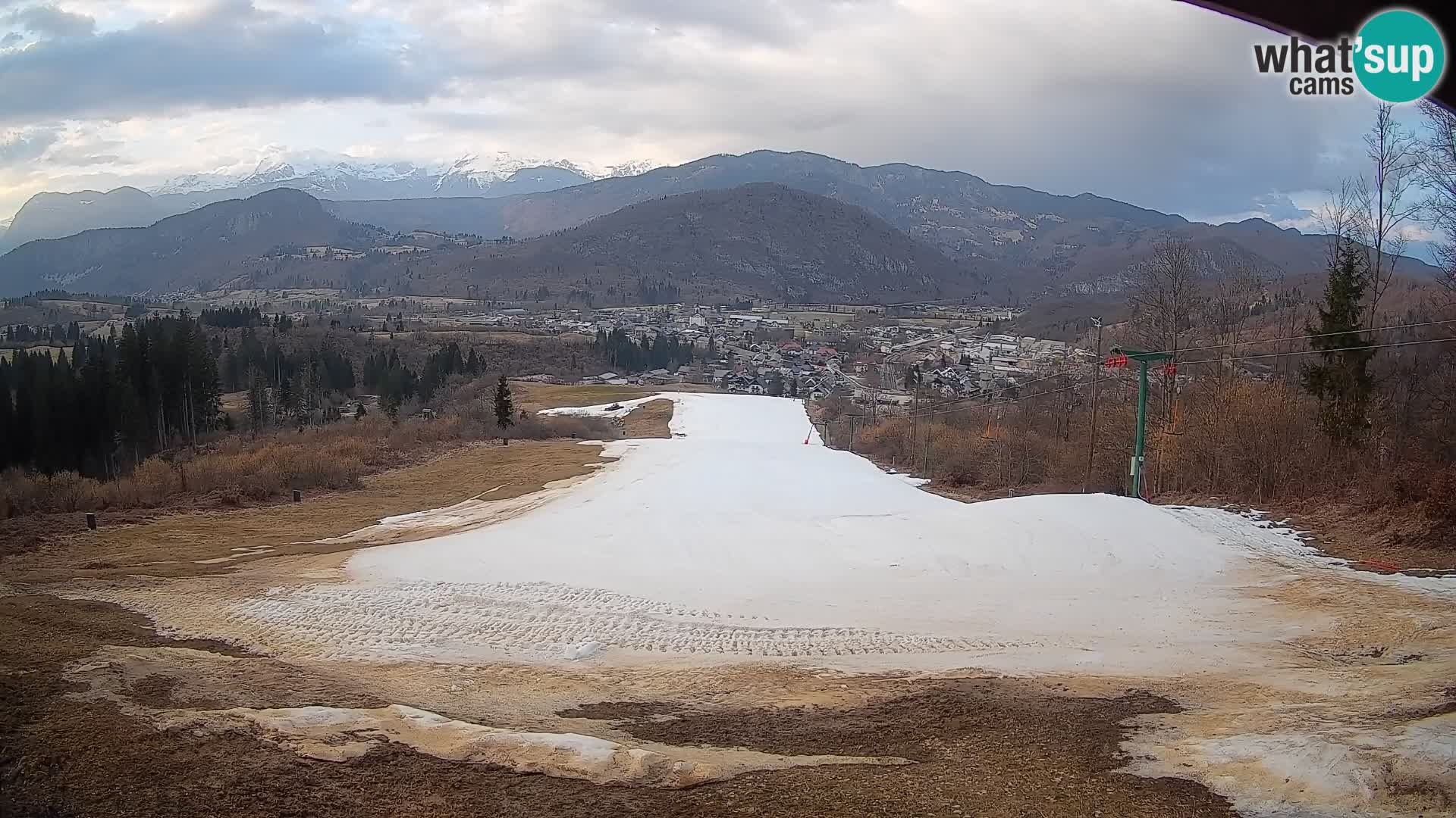 Webcam Bohinjska Bistrica – Live View from Kozji Hrbet Ski Station