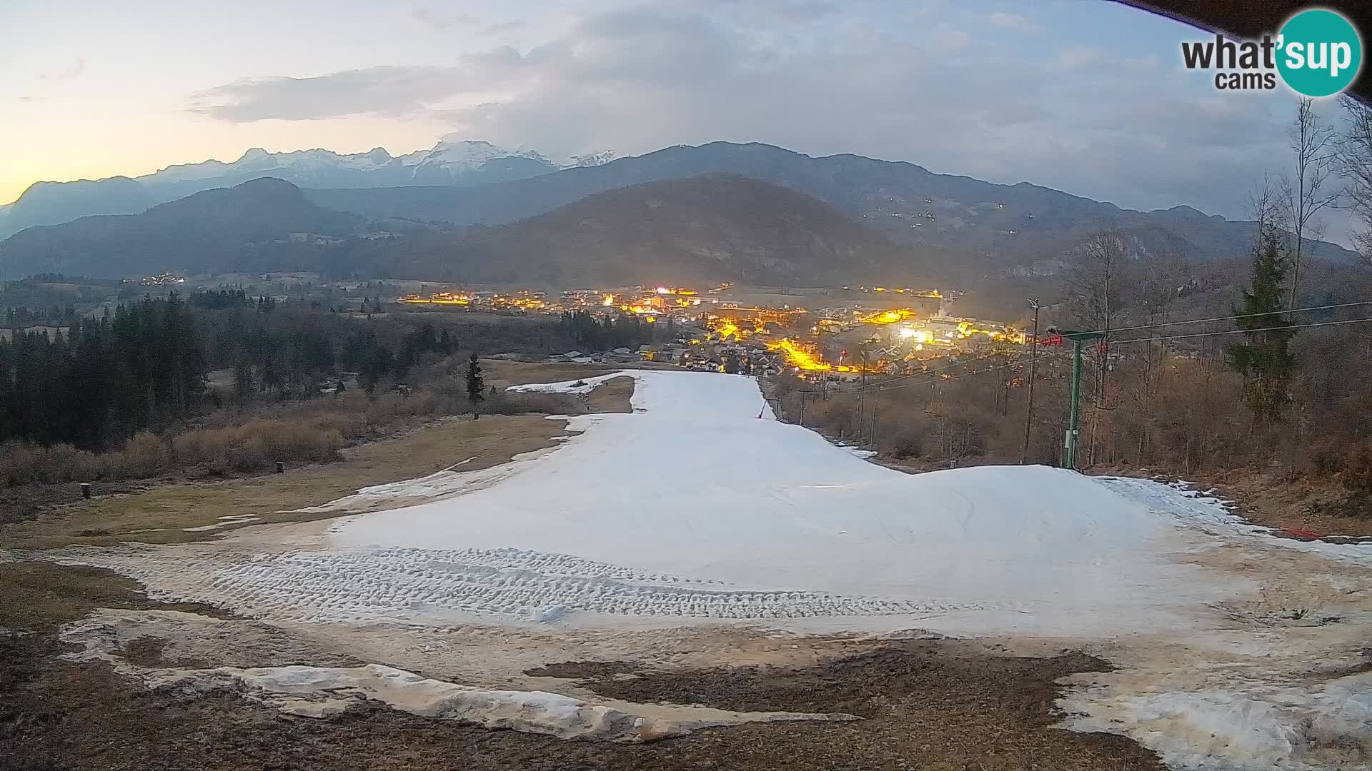 Livekamera Bohinjska Bistrica – Liveblick von der Skistation Kozji Hrbet