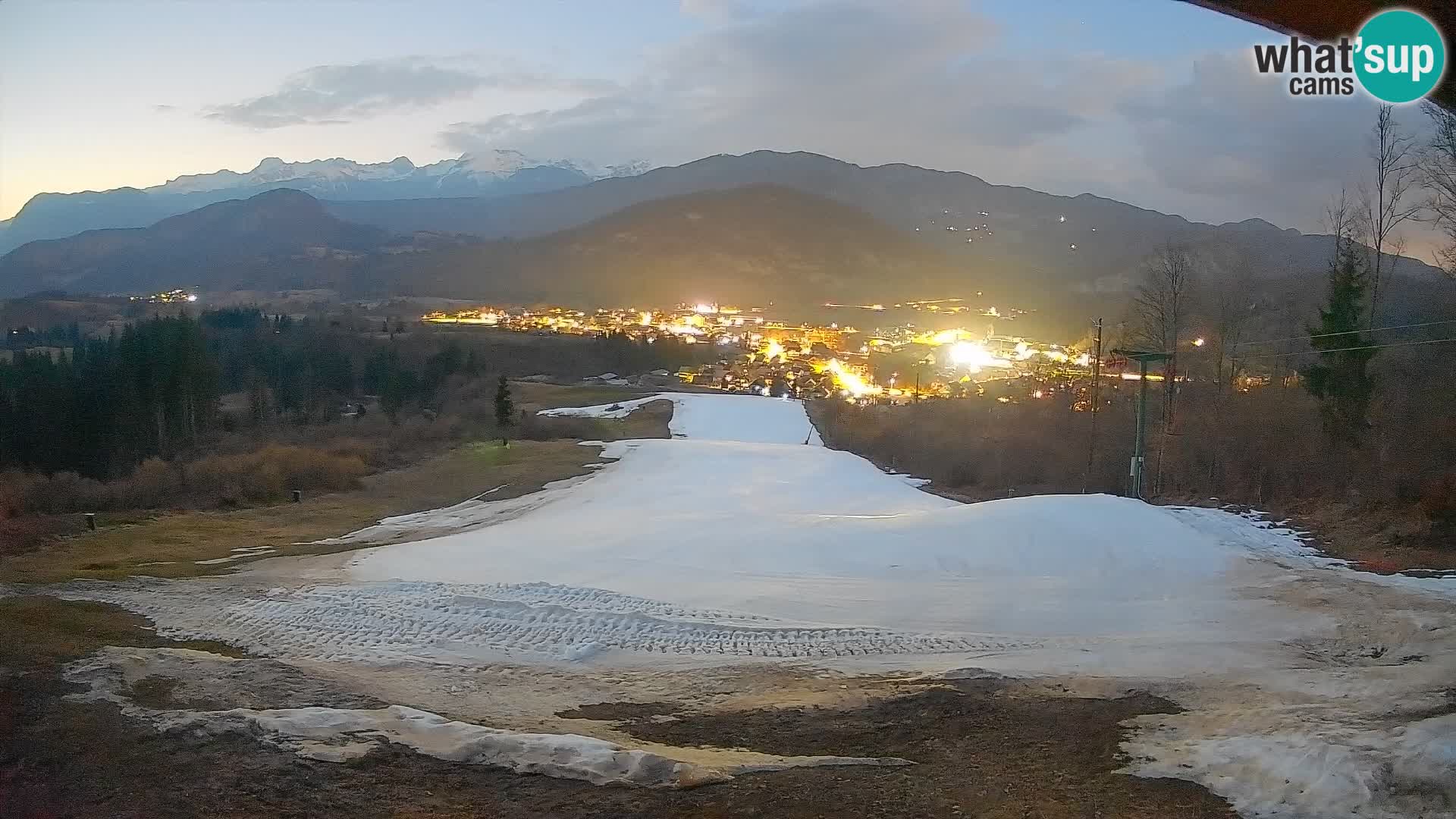 Webcam Bohinjska Bistrica – Vista live dalla stazione sciistica Kozji Hrbet