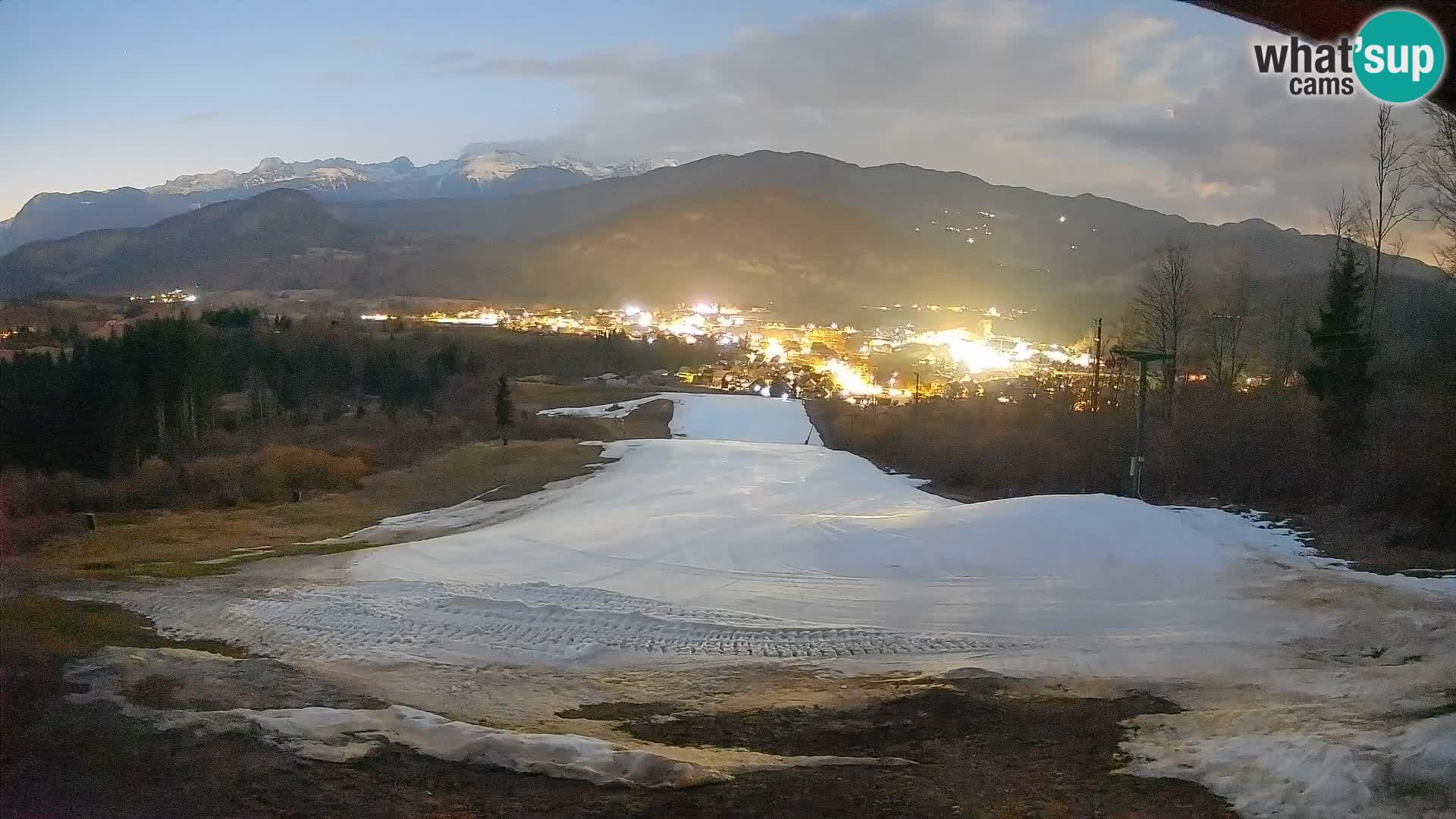 Cámara en vivo Bohinjska Bistrica – Vista en directo desde la estación de esquí Kozji Hrbet