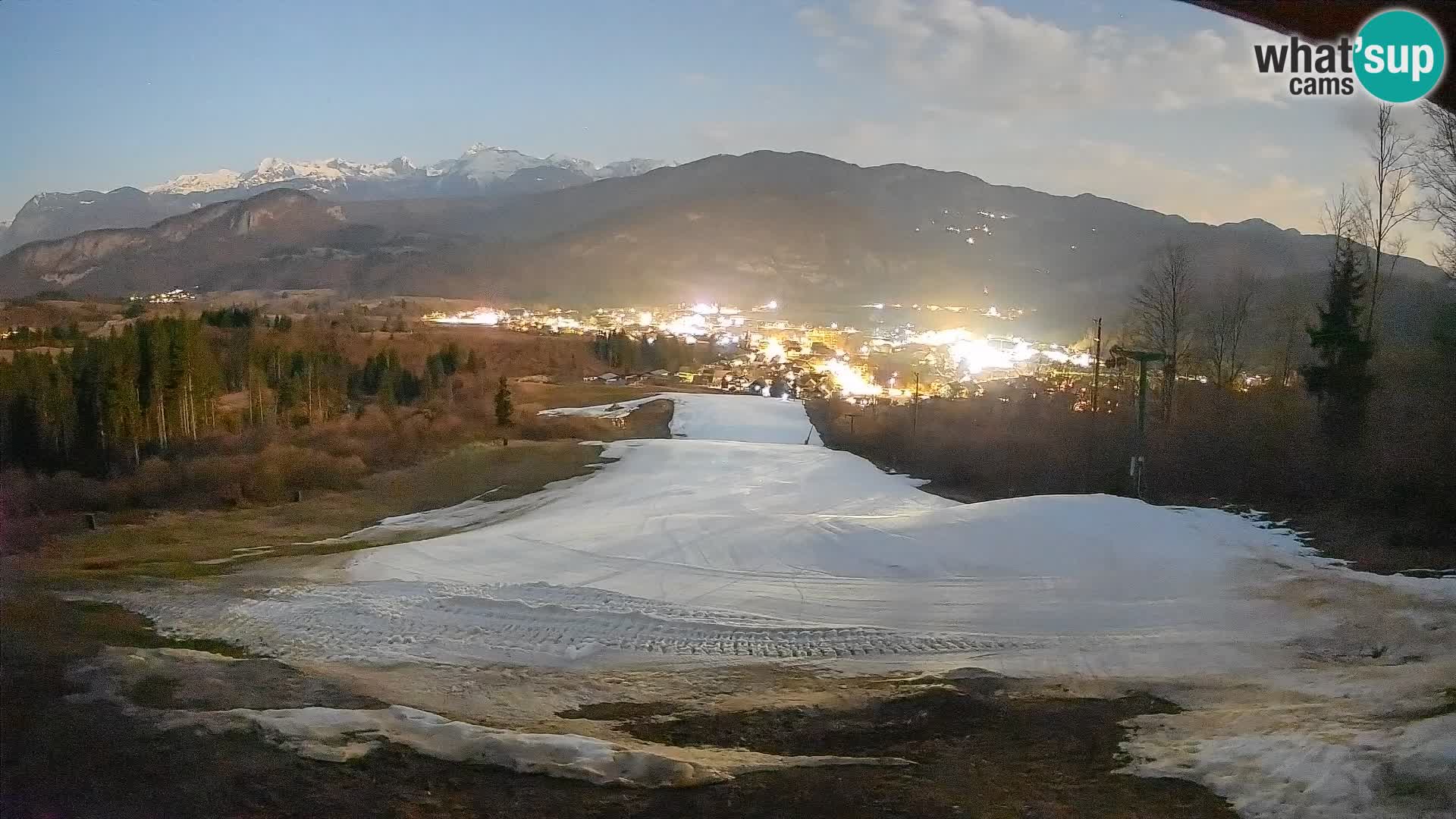 Cámara en vivo Bohinjska Bistrica – Vista en directo desde la estación de esquí Kozji Hrbet