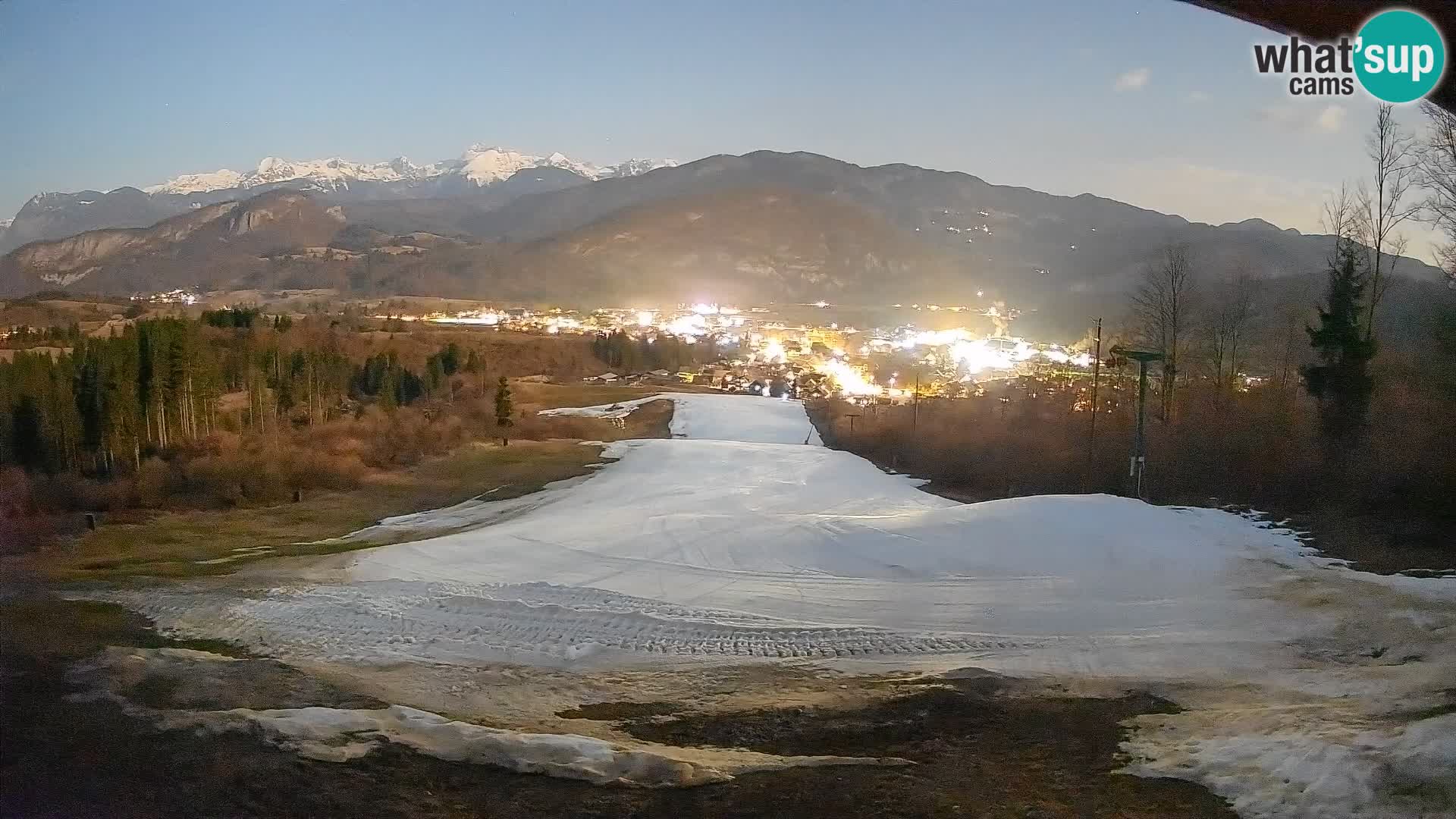 Webcam Bohinjska Bistrica – Vista live dalla stazione sciistica Kozji Hrbet
