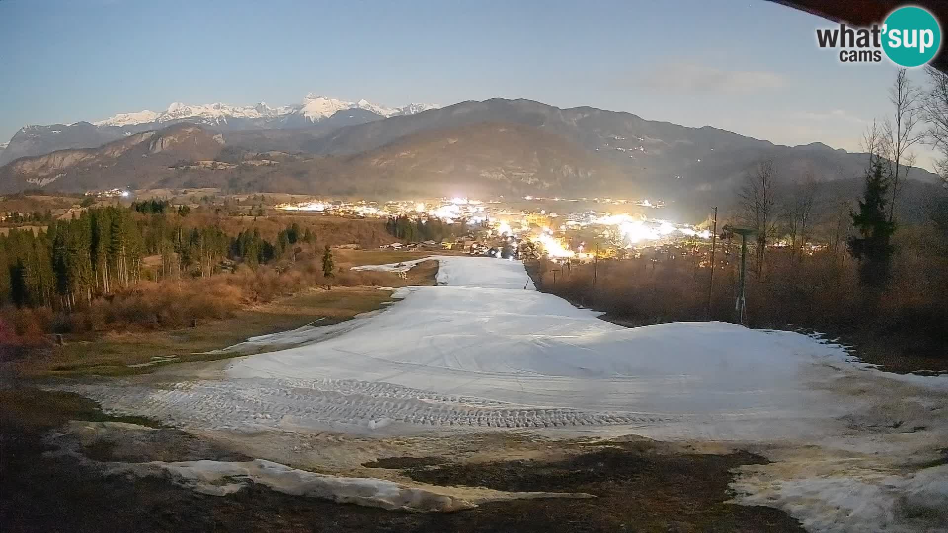 Webcam Bohinjska Bistrica – Live View from Kozji Hrbet Ski Station