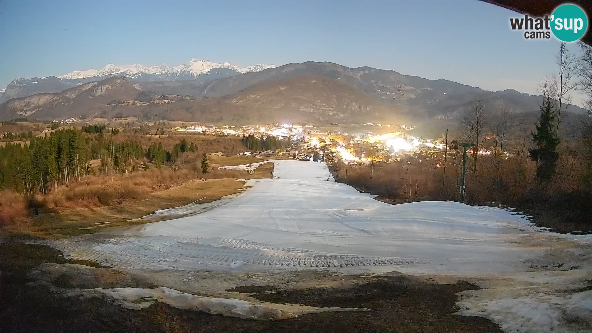 Cámara en vivo Bohinjska Bistrica – Vista en directo desde la estación de esquí Kozji Hrbet