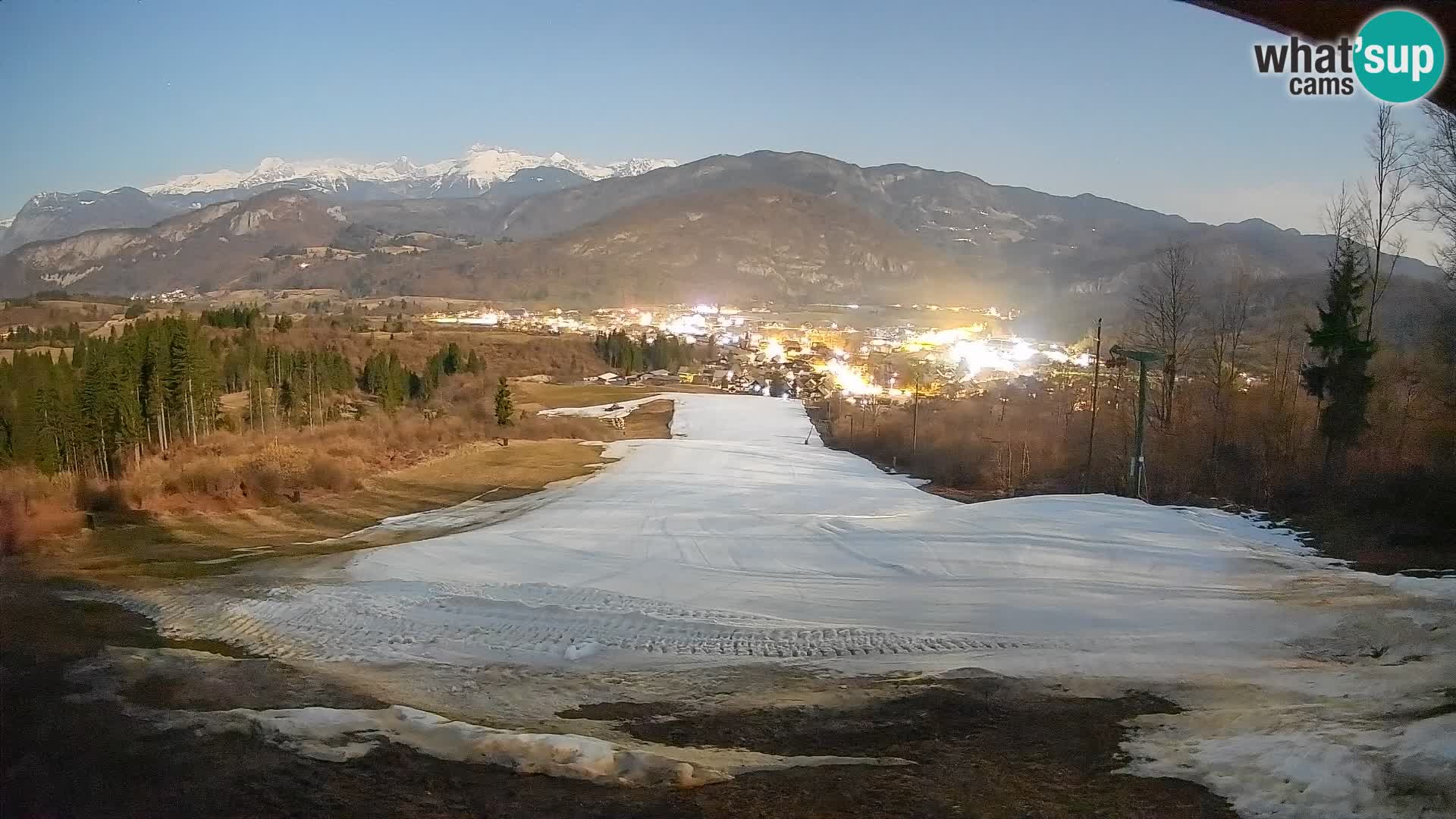 Webcam Bohinjska Bistrica – Live View from Kozji Hrbet Ski Station