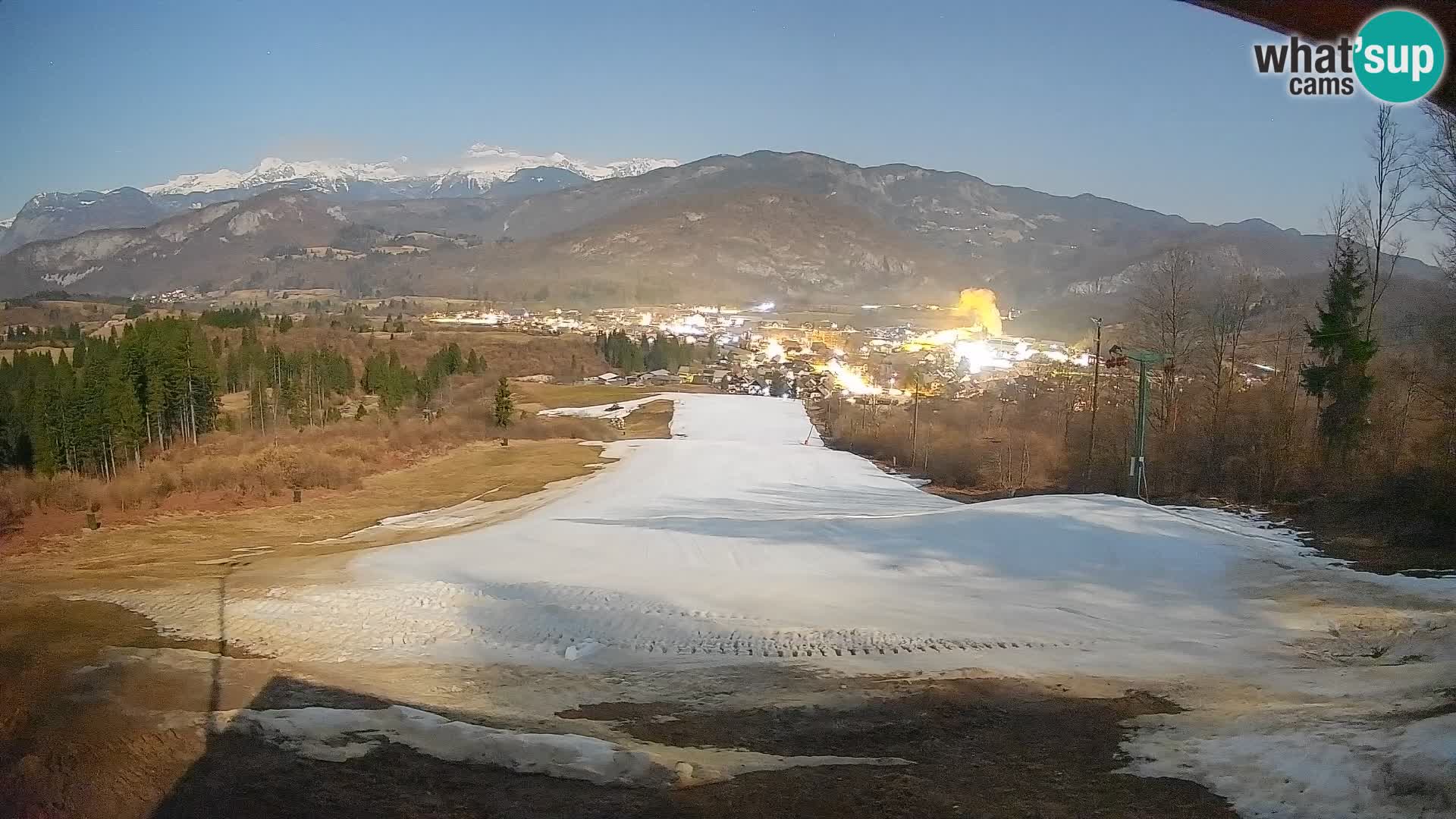 Livekamera Bohinjska Bistrica – Liveblick von der Skistation Kozji Hrbet