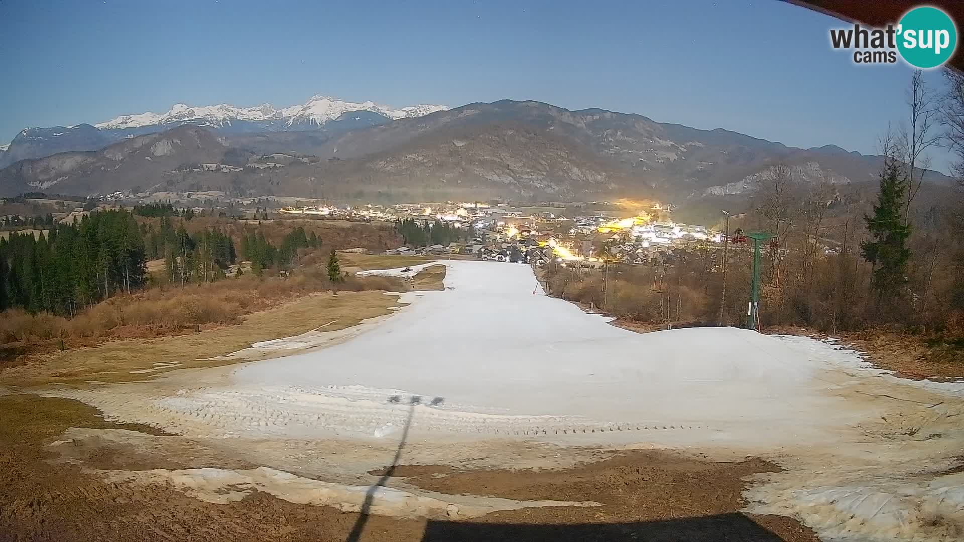 Webcam Bohinjska Bistrica – Vista live dalla stazione sciistica Kozji Hrbet