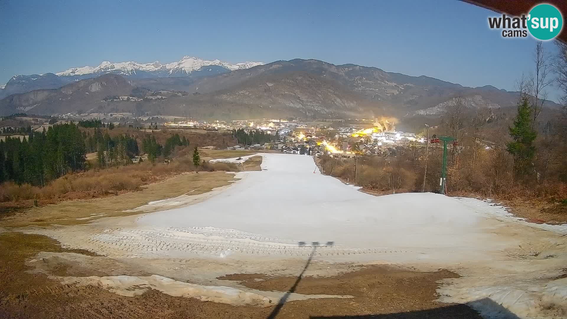 Cámara en vivo Bohinjska Bistrica – Vista en directo desde la estación de esquí Kozji Hrbet