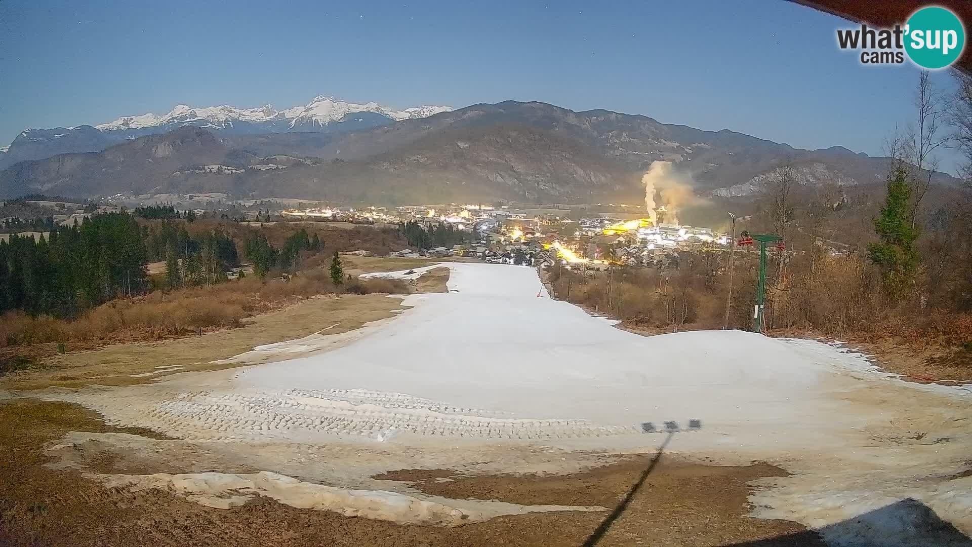 Webcam Bohinjska Bistrica – Live View from Kozji Hrbet Ski Station