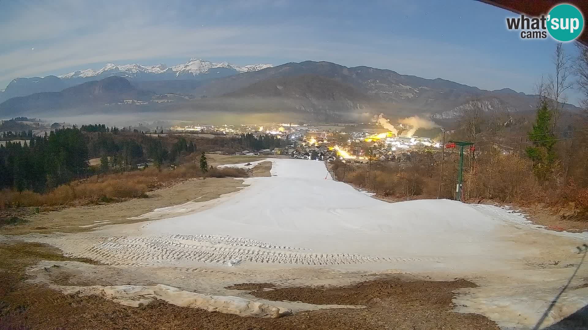 Webcam Bohinjska Bistrica – Vue en direct depuis la station de ski Kozji Hrbet