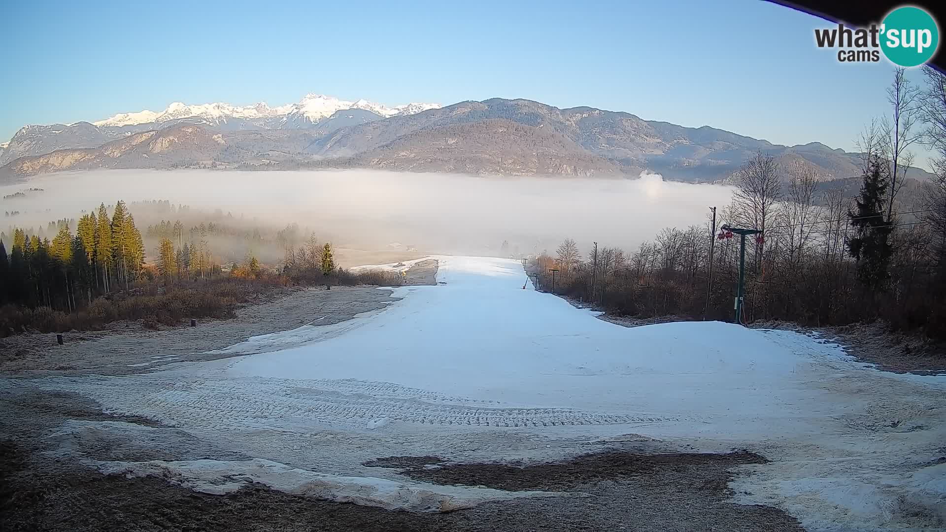 Webcam Bohinjska Bistrica – Vue en direct depuis la station de ski Kozji Hrbet
