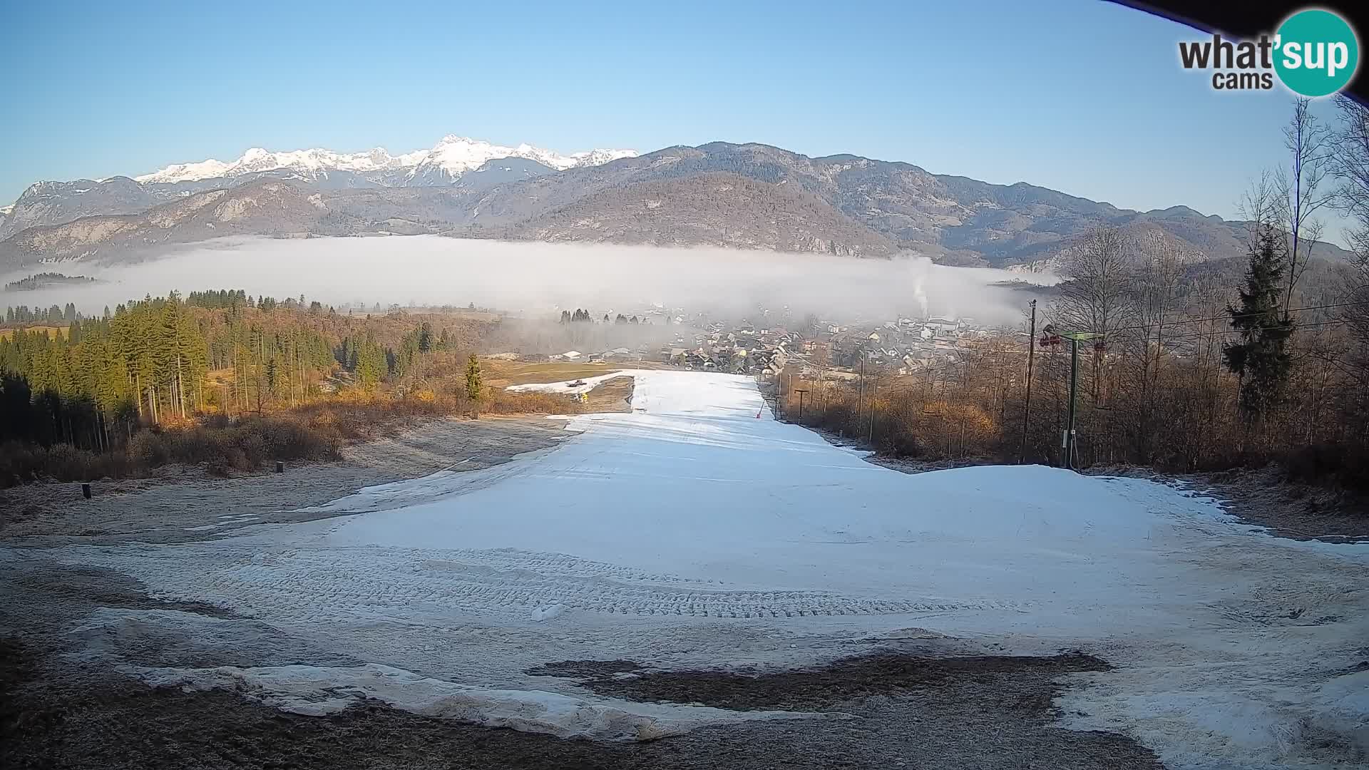 Webcam Bohinjska Bistrica – Vue en direct depuis la station de ski Kozji Hrbet
