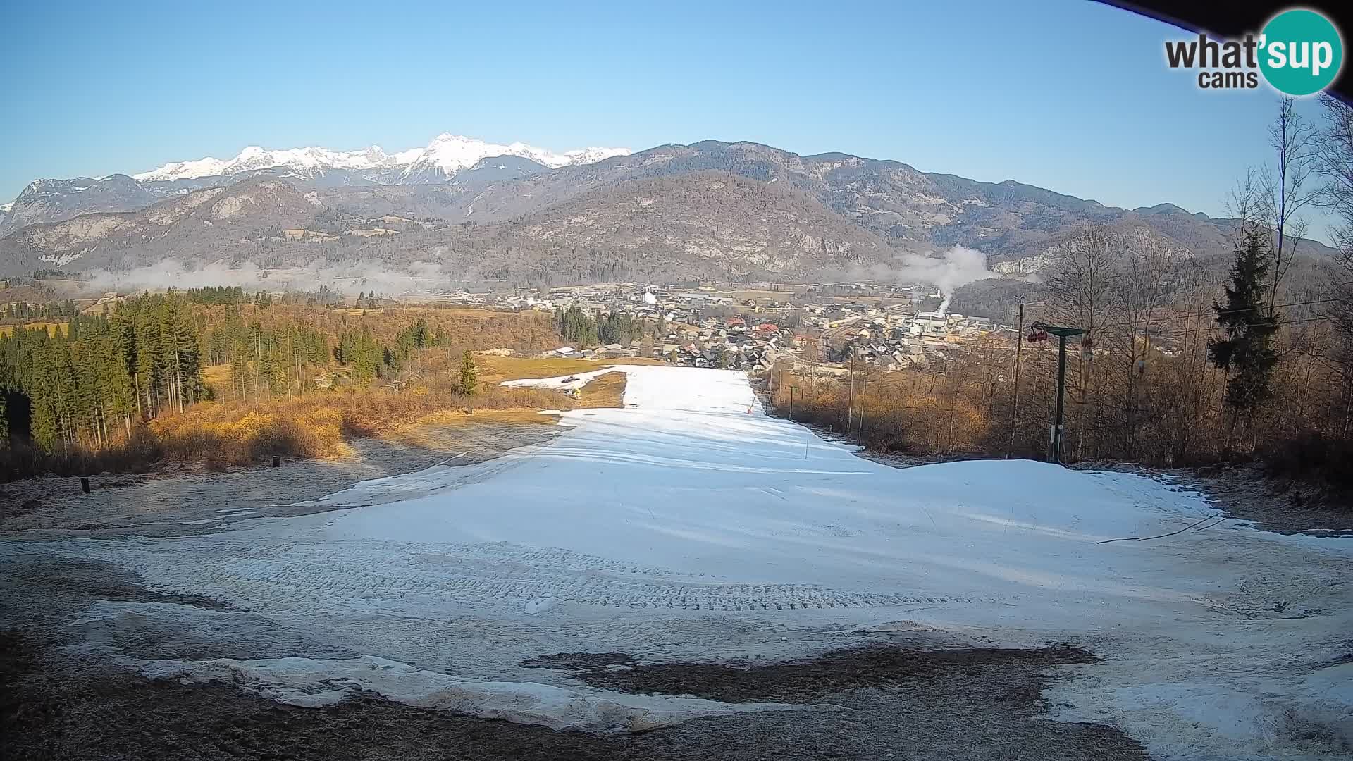 Livekamera Bohinjska Bistrica – Liveblick von der Skistation Kozji Hrbet