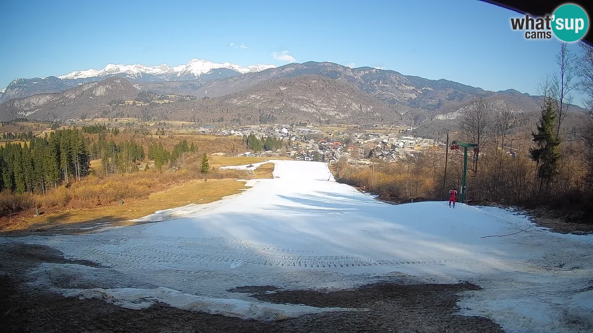 Webcam Bohinjska Bistrica – Live View from Kozji Hrbet Ski Station