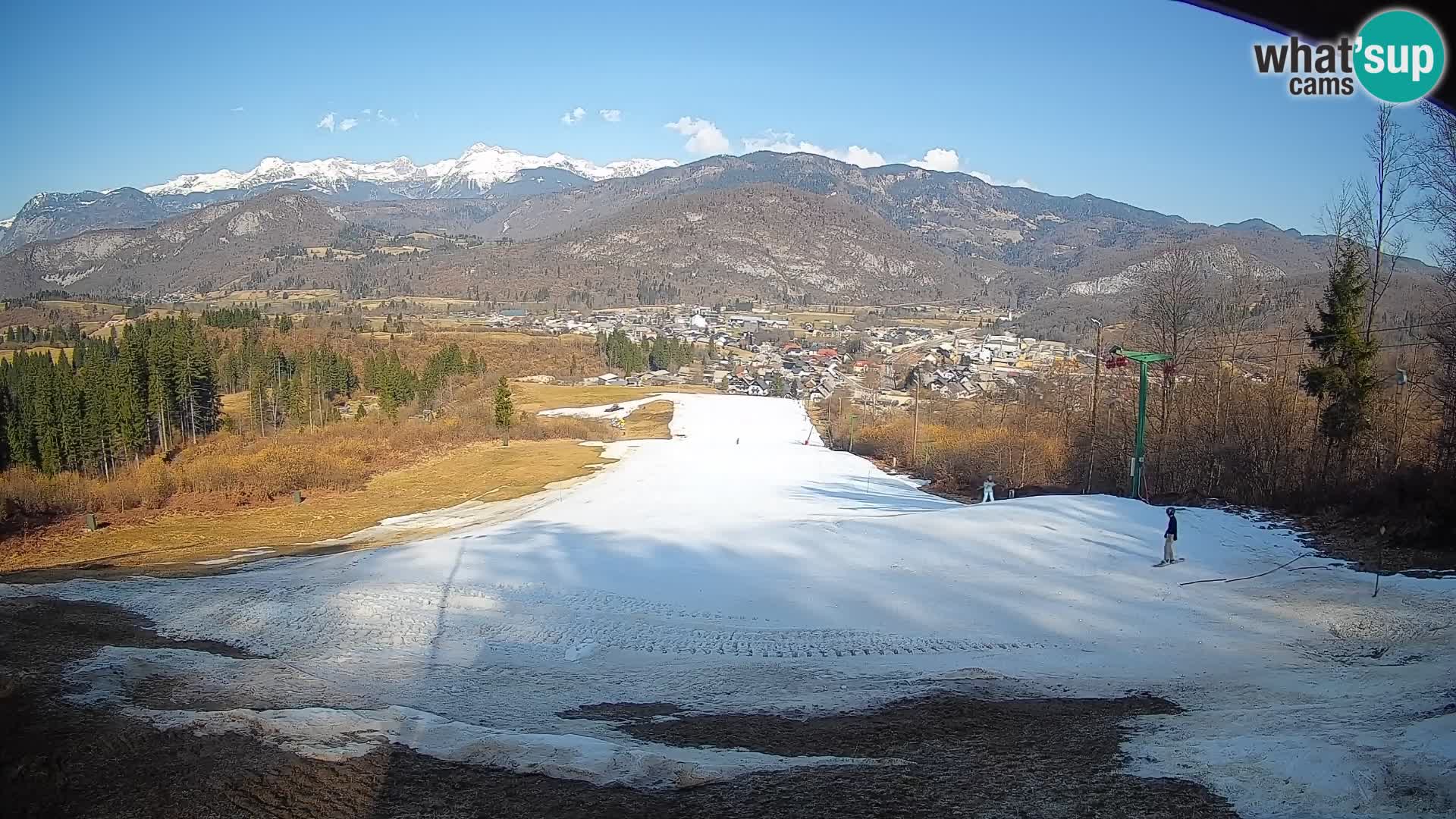 Webcam Bohinjska Bistrica – Live View from Kozji Hrbet Ski Station