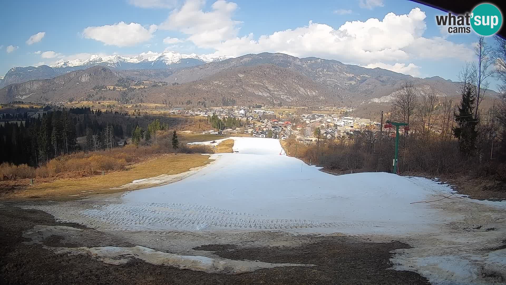 Webcam Bohinjska Bistrica – Live View from Kozji Hrbet Ski Station