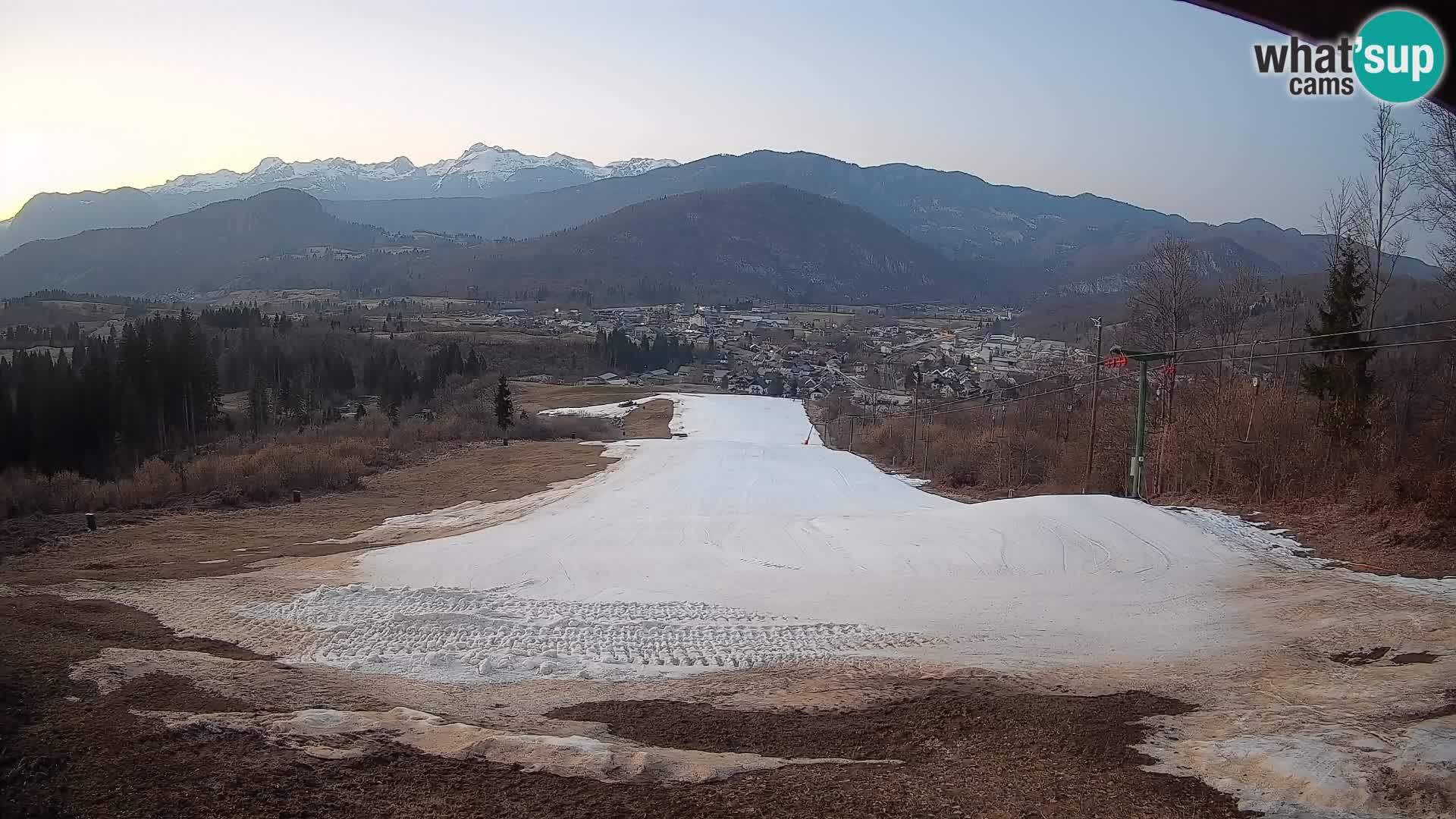 Cámara en vivo Bohinjska Bistrica – Vista en directo desde la estación de esquí Kozji Hrbet