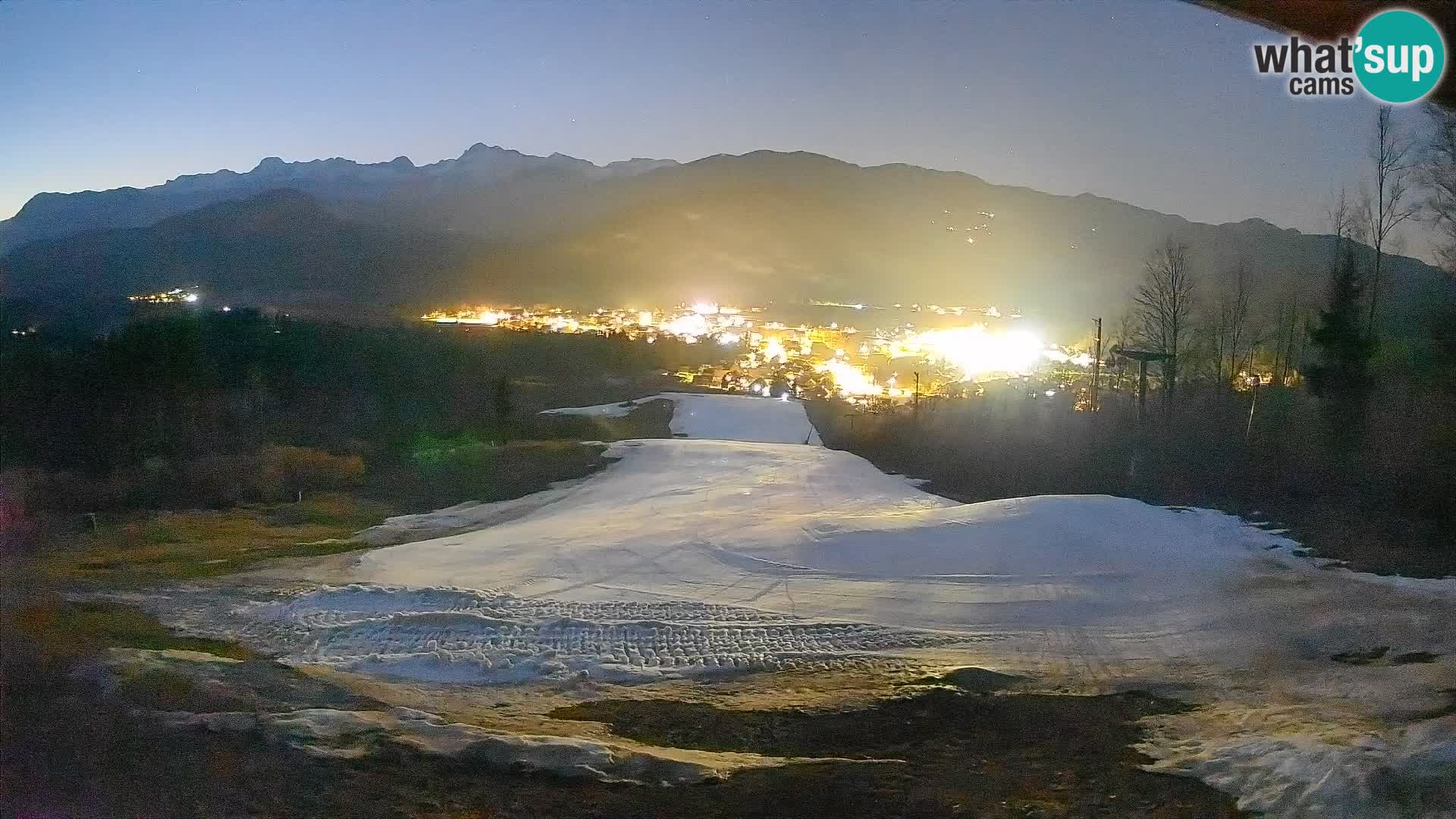 Webcam Bohinjska Bistrica – Vista live dalla stazione sciistica Kozji Hrbet