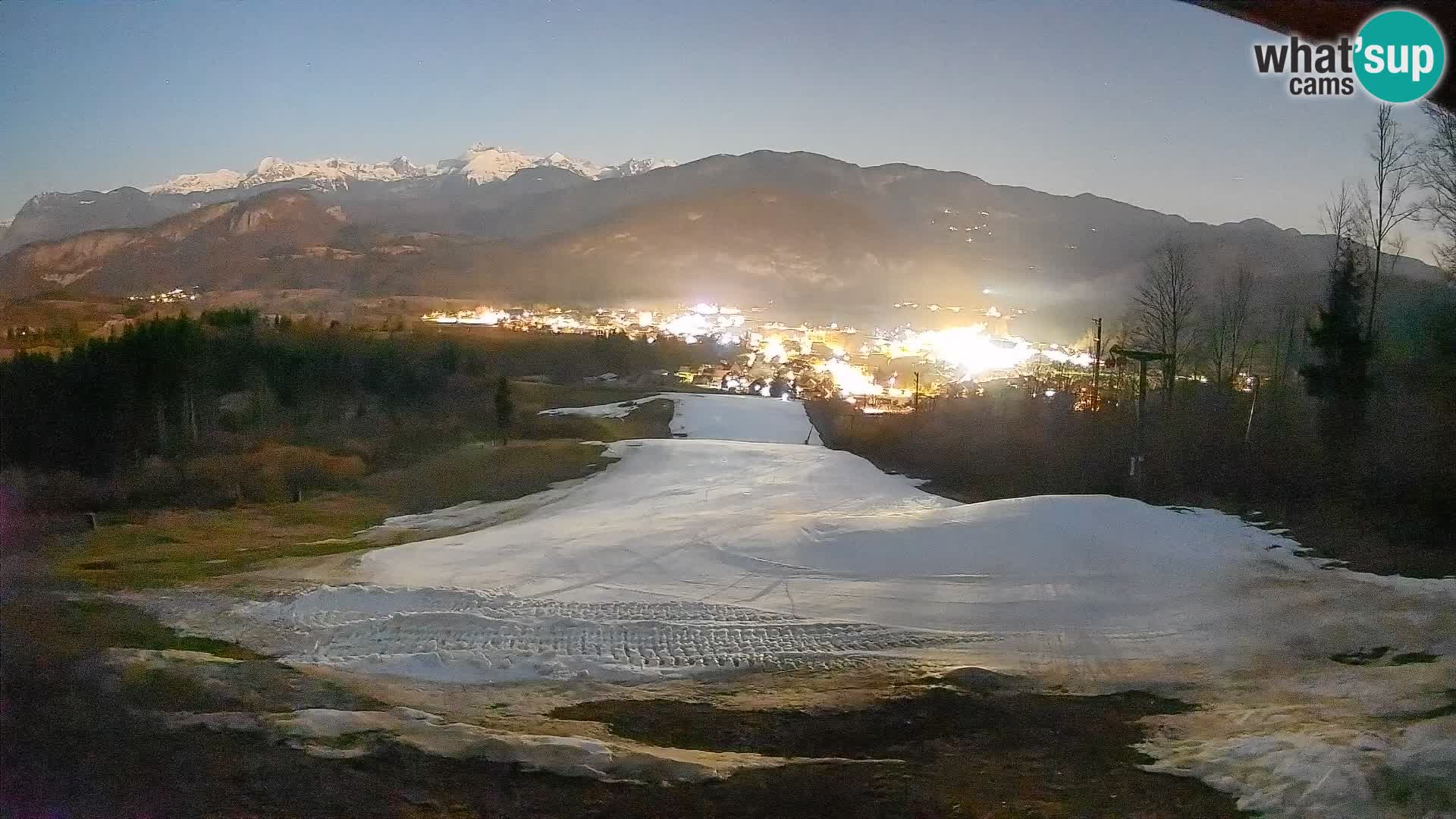 Webcam Bohinjska Bistrica – Live View from Kozji Hrbet Ski Station