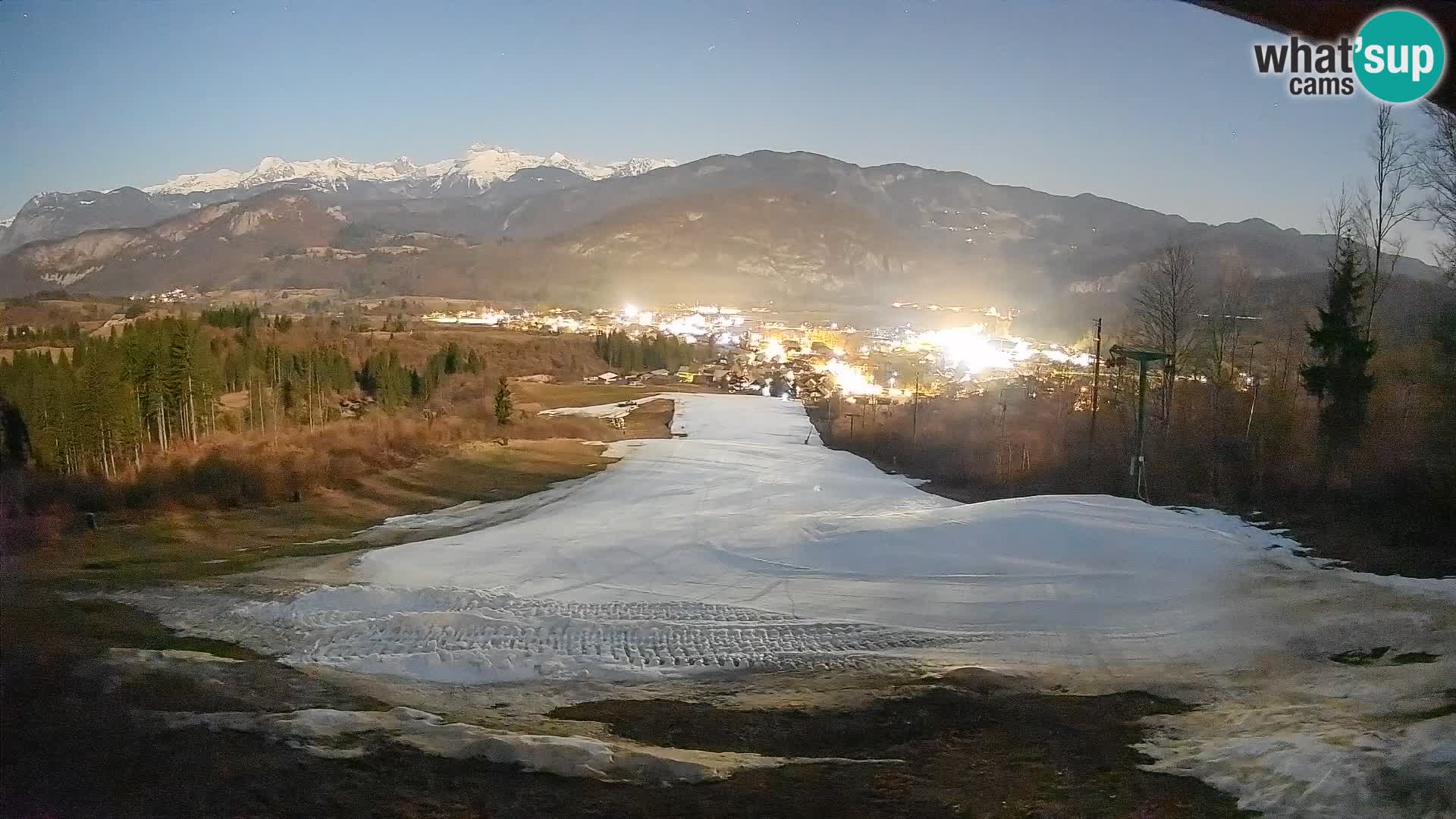 Webcam Bohinjska Bistrica – Vista live dalla stazione sciistica Kozji Hrbet