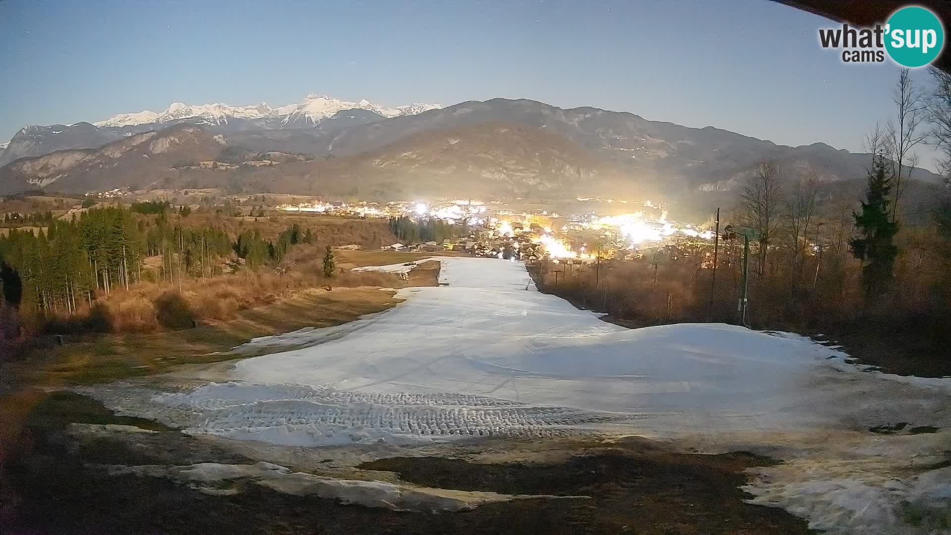 Webcam Bohinjska Bistrica – Live View from Kozji Hrbet Ski Station