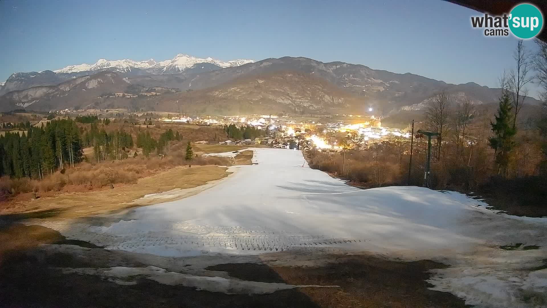 Webcam Bohinjska Bistrica – Live View from Kozji Hrbet Ski Station
