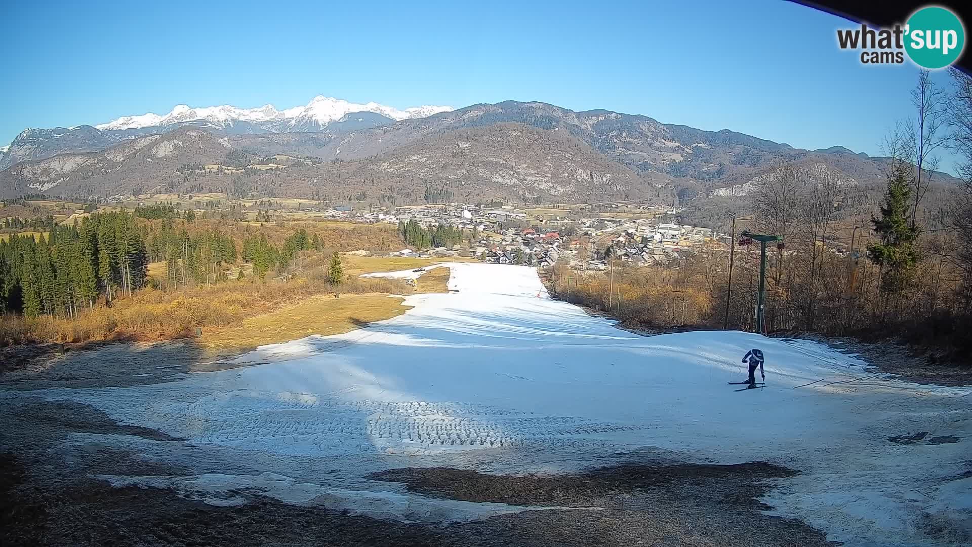 Livekamera Bohinjska Bistrica – Liveblick von der Skistation Kozji Hrbet