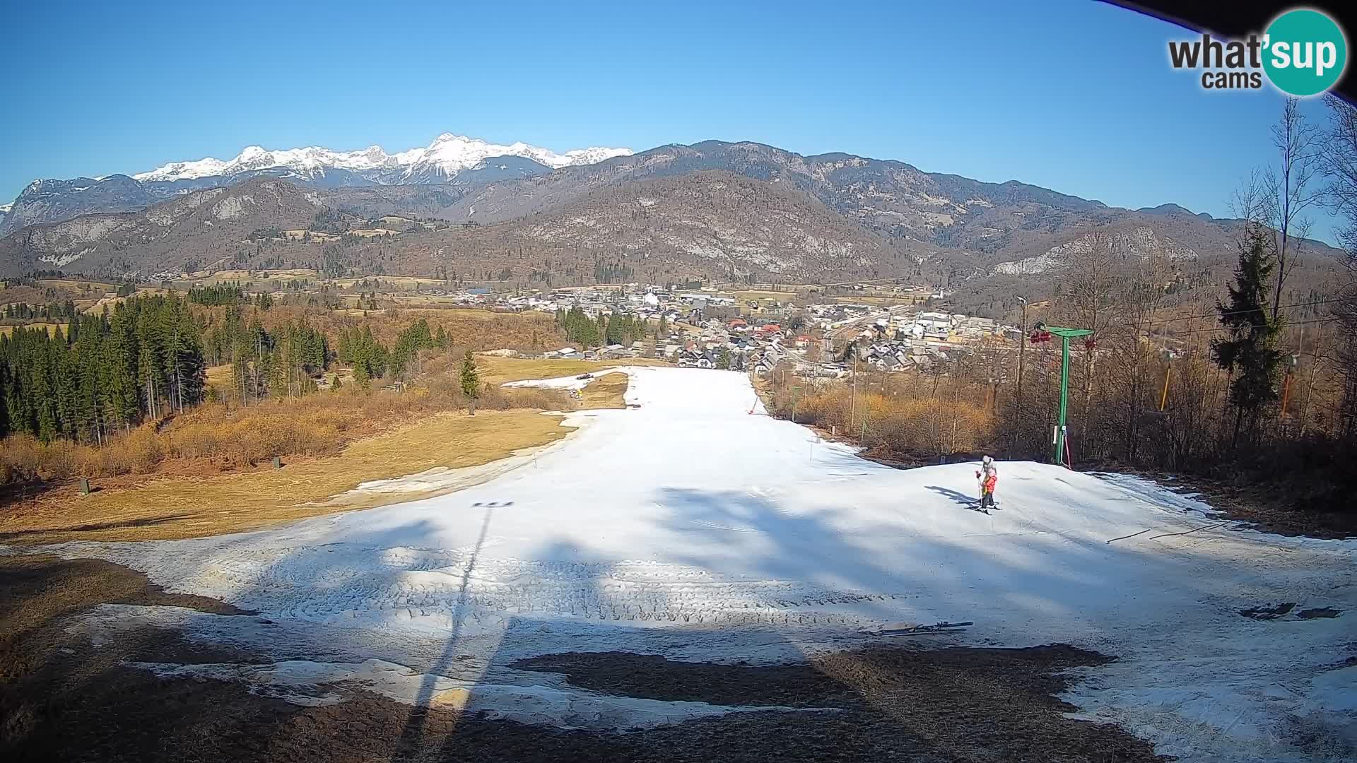 Webcam Bohinjska Bistrica – Vista live dalla stazione sciistica Kozji Hrbet