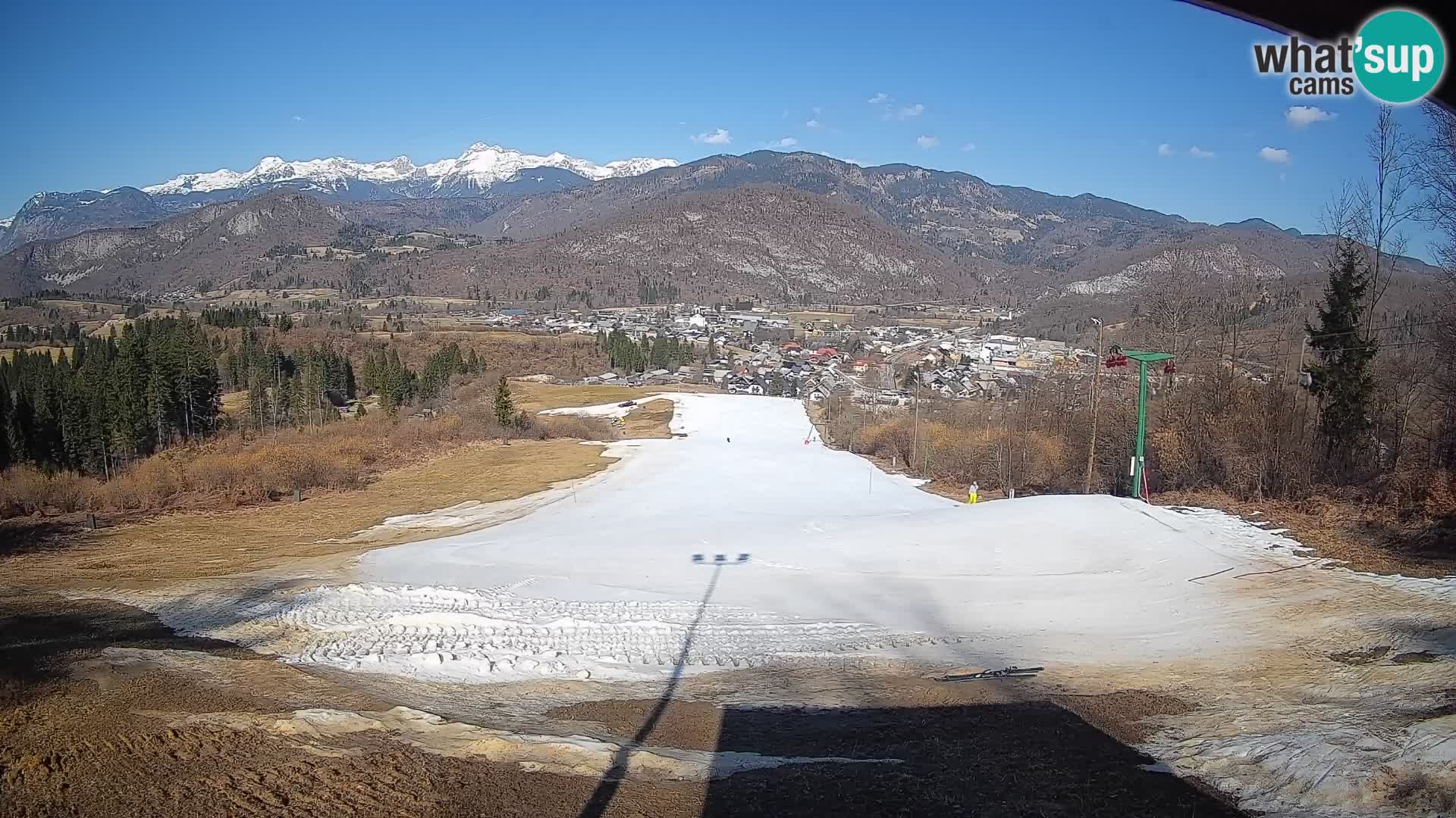 Webcam Bohinjska Bistrica – Vue en direct depuis la station de ski Kozji Hrbet