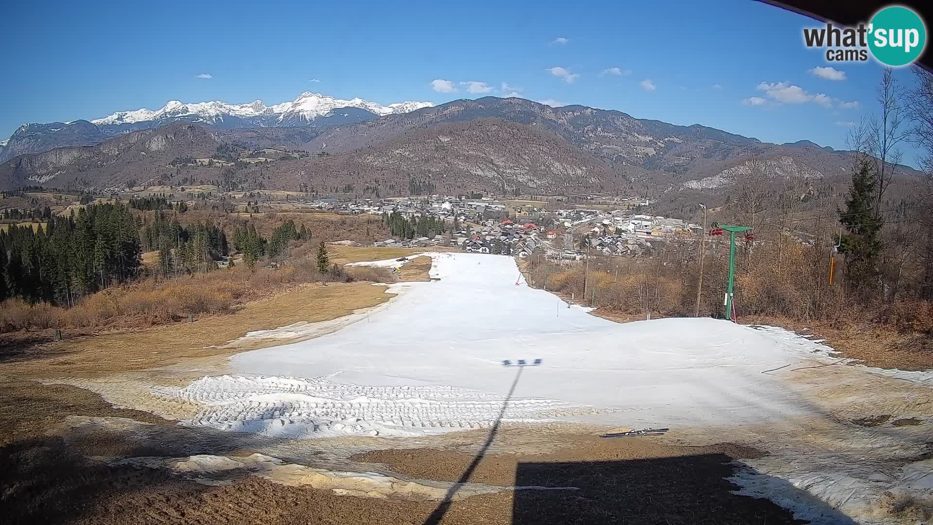 Webcam Bohinjska Bistrica – Live View from Kozji Hrbet Ski Station