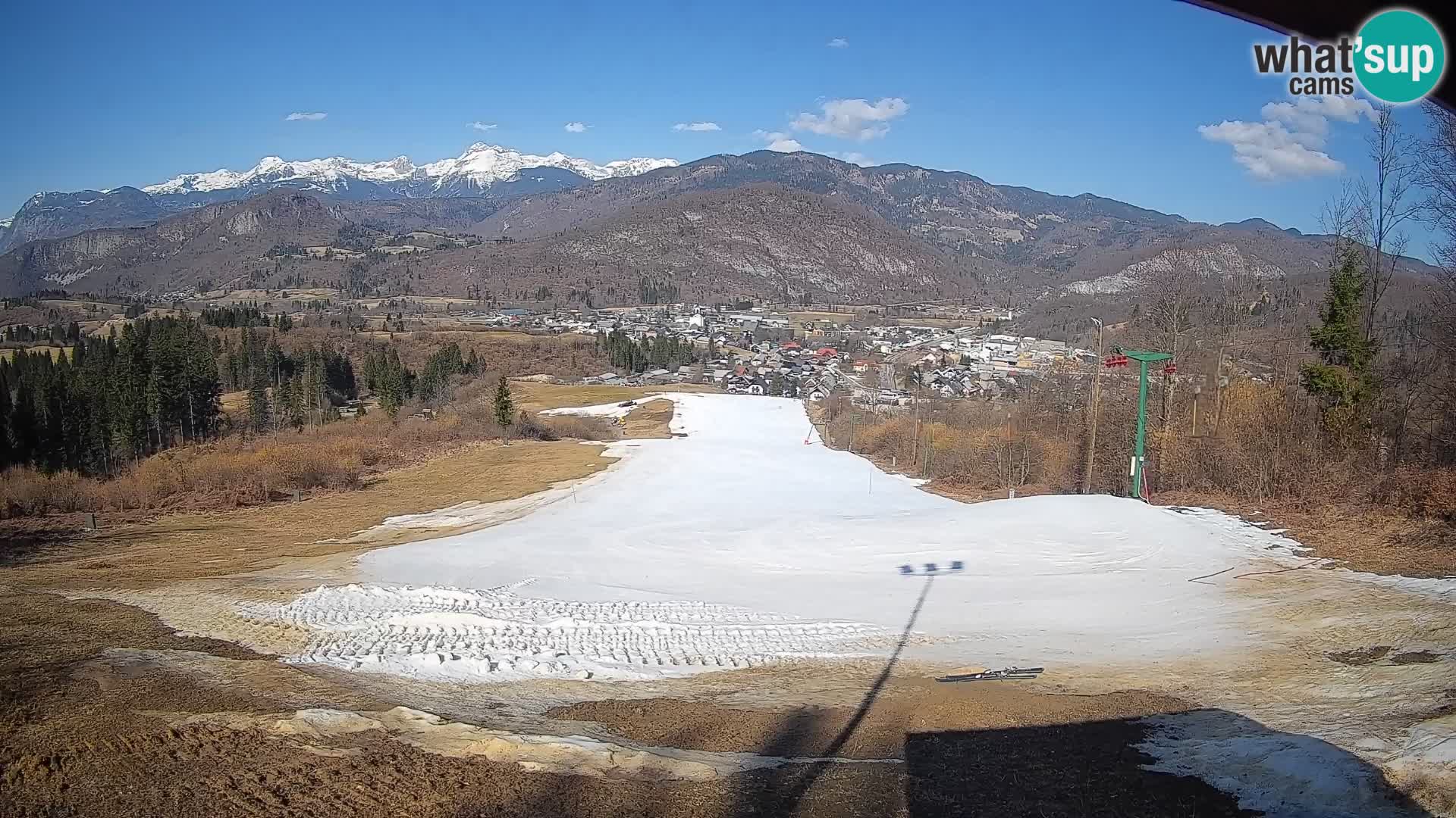 Webcam Bohinjska Bistrica – Live View from Kozji Hrbet Ski Station