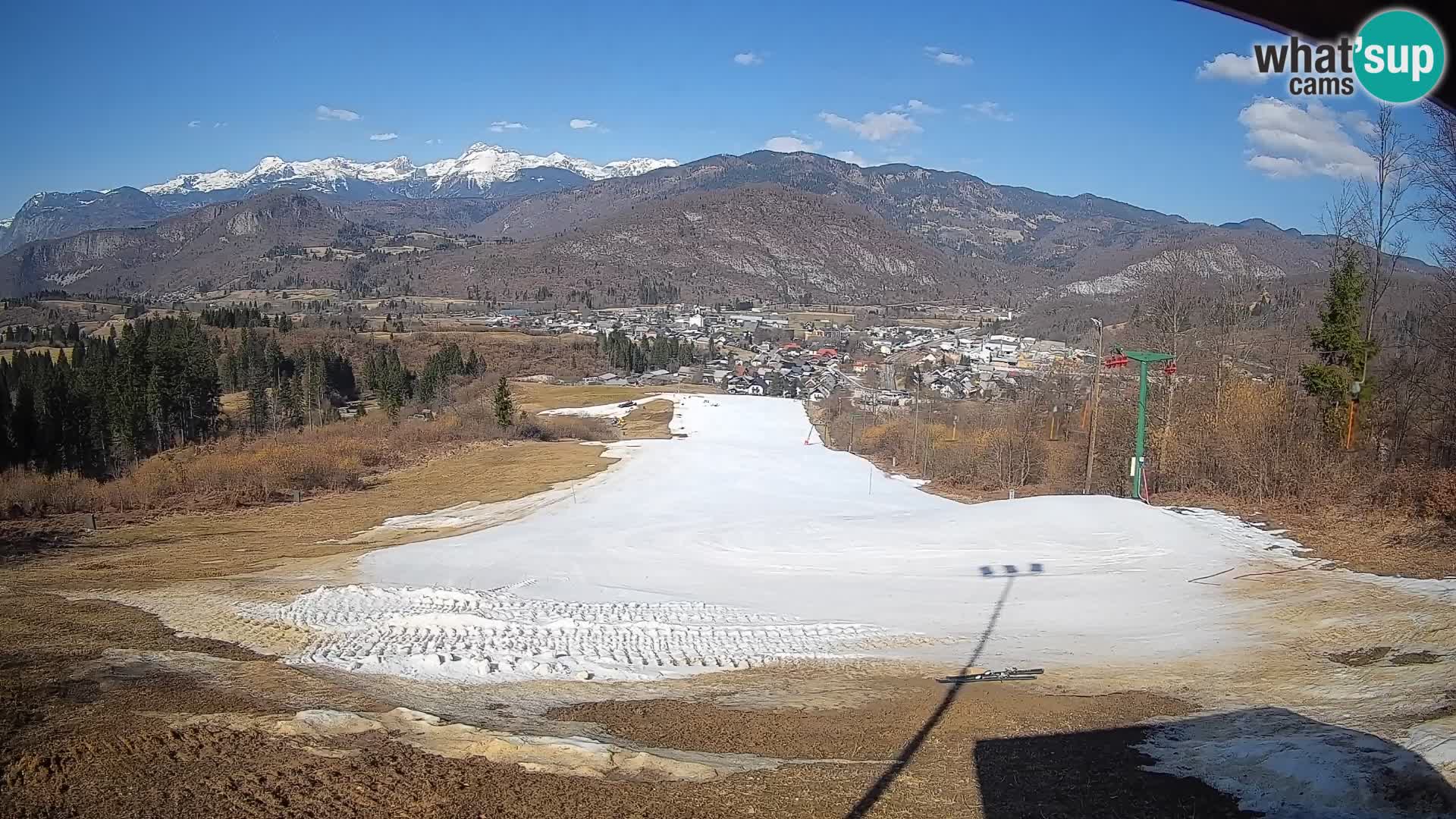 Webcam Bohinjska Bistrica – Live View from Kozji Hrbet Ski Station