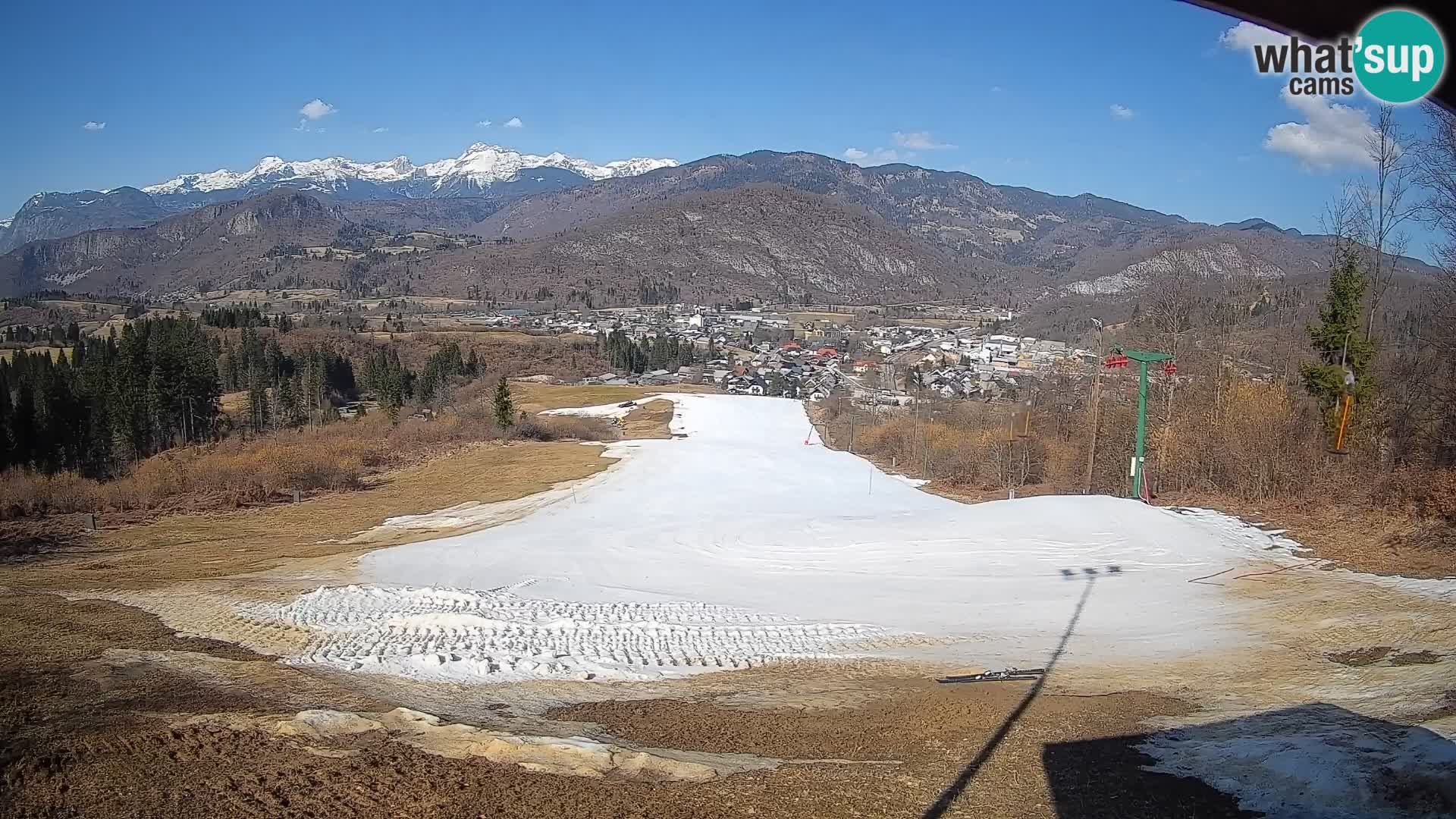 Webcam Bohinjska Bistrica – Vue en direct depuis la station de ski Kozji Hrbet