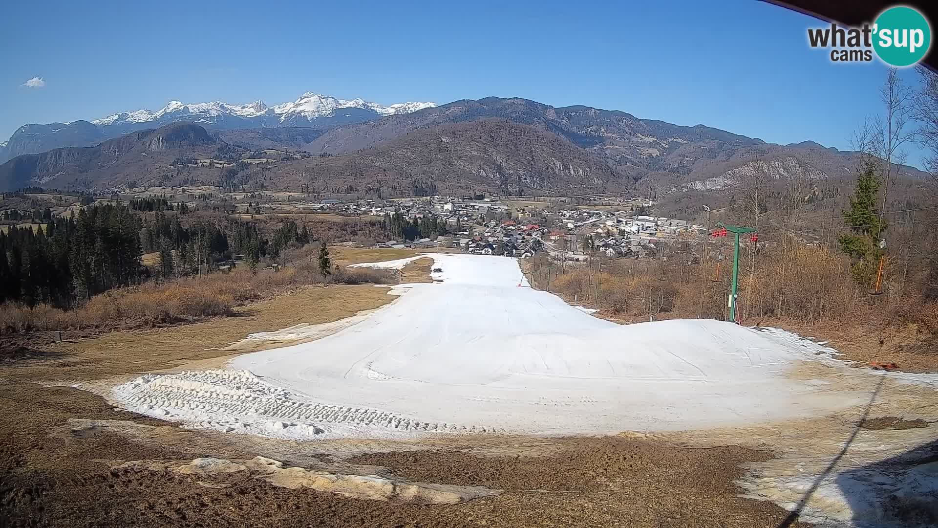 Webcam Bohinjska Bistrica – Vista live dalla stazione sciistica Kozji Hrbet