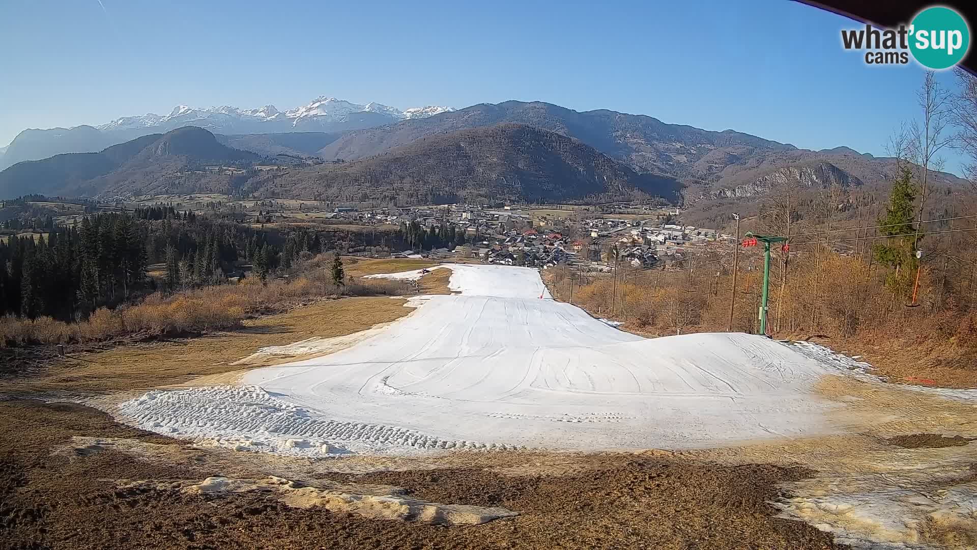 Webcam Bohinjska Bistrica – Vue en direct depuis la station de ski Kozji Hrbet