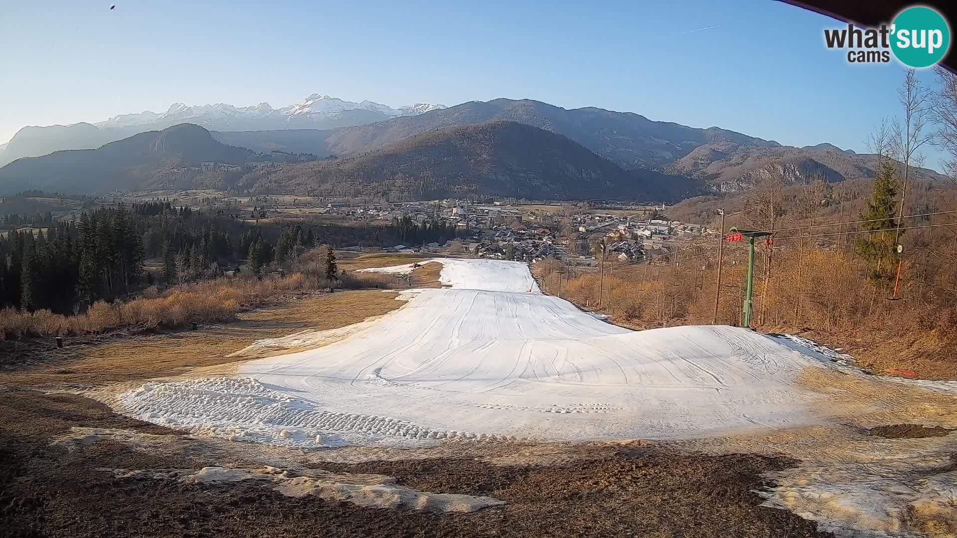 Webcam Bohinjska Bistrica – Vista live dalla stazione sciistica Kozji Hrbet