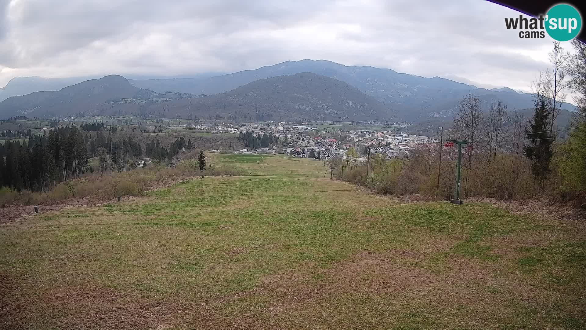 Webcam Bohinjska Bistrica – Live View from Kozji Hrbet Ski Station