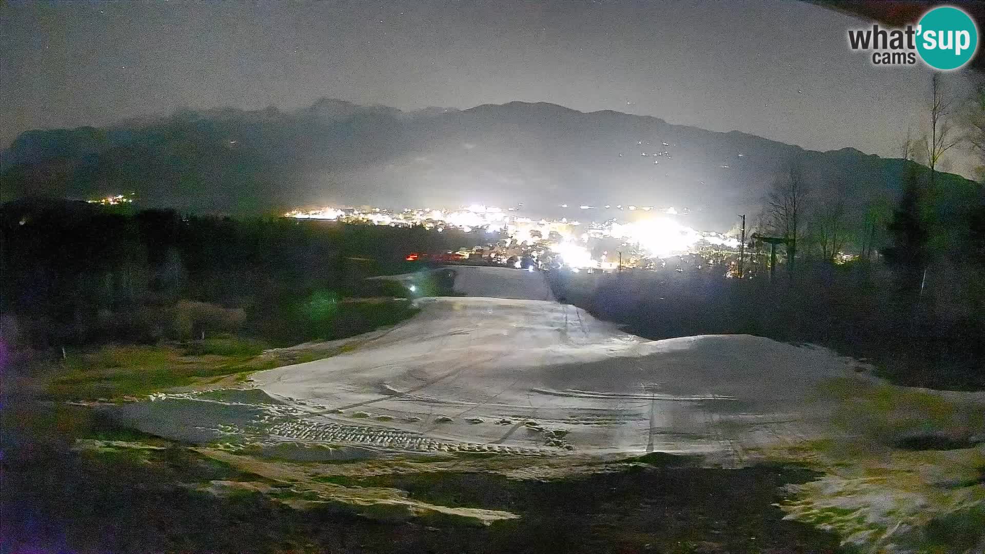 Spletna kamera Bohinjska Bistrica – Pogled v živo s smučišča Kozji Hrbet