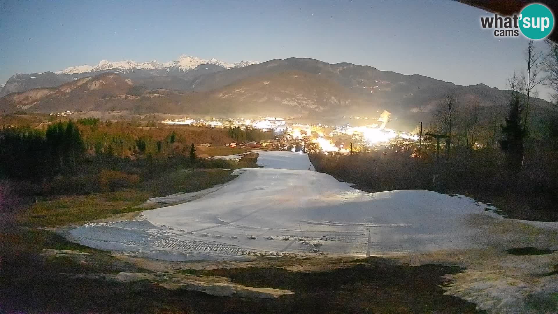 Webcam Bohinjska Bistrica – Vista live dalla stazione sciistica Kozji Hrbet