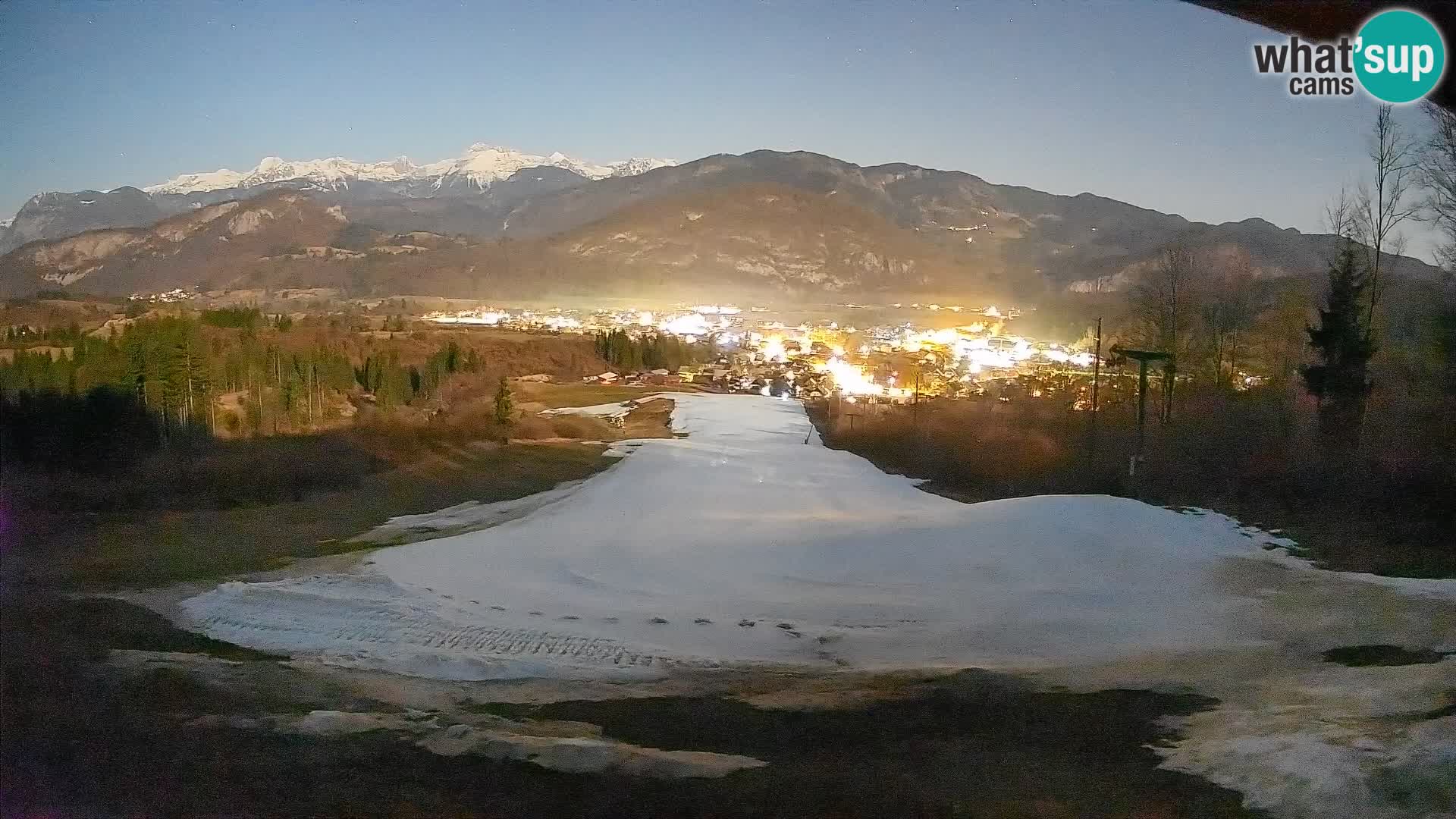 Livekamera Bohinjska Bistrica – Liveblick von der Skistation Kozji Hrbet