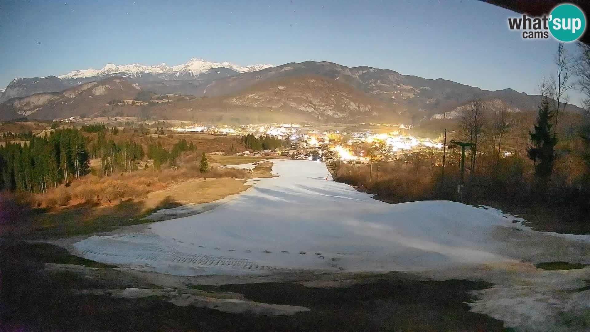 Webcam Bohinjska Bistrica – Vue en direct depuis la station de ski Kozji Hrbet